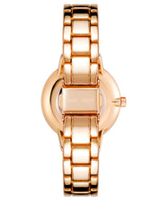 Crystal Accented Bracelet Watch