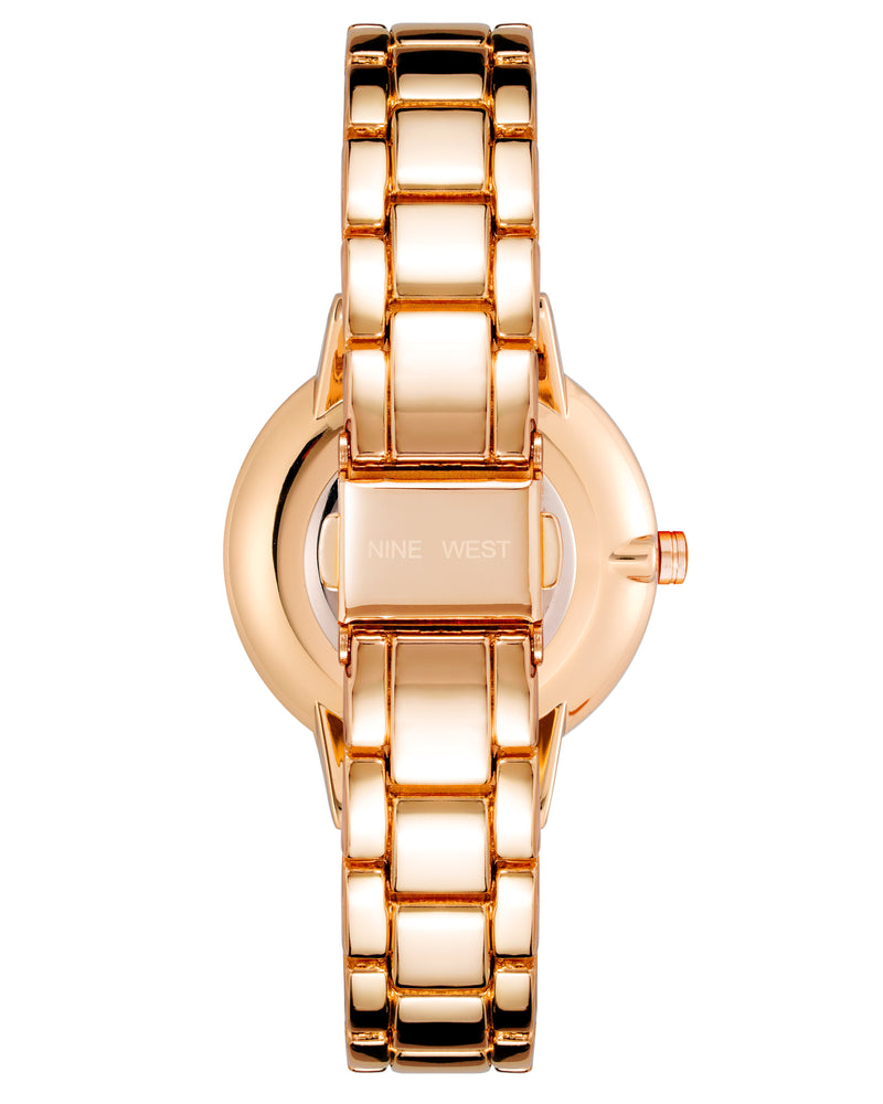 Crystal Accented Bracelet Watch