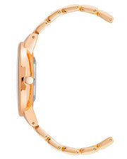 Crystal Accented Bracelet Watch