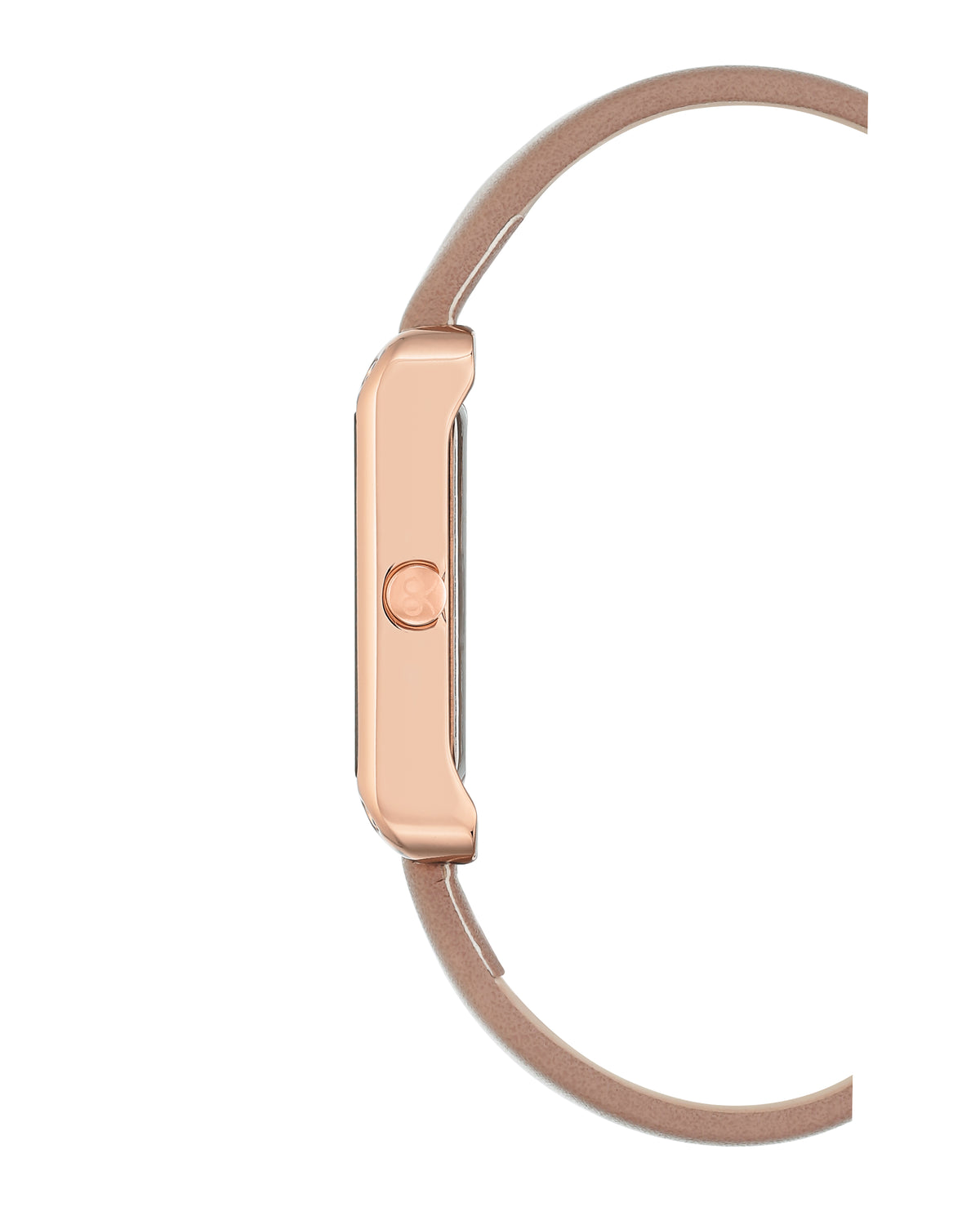 Rectangular Case Strap Watch