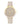 Two-Tone Bezel Strap Watch
