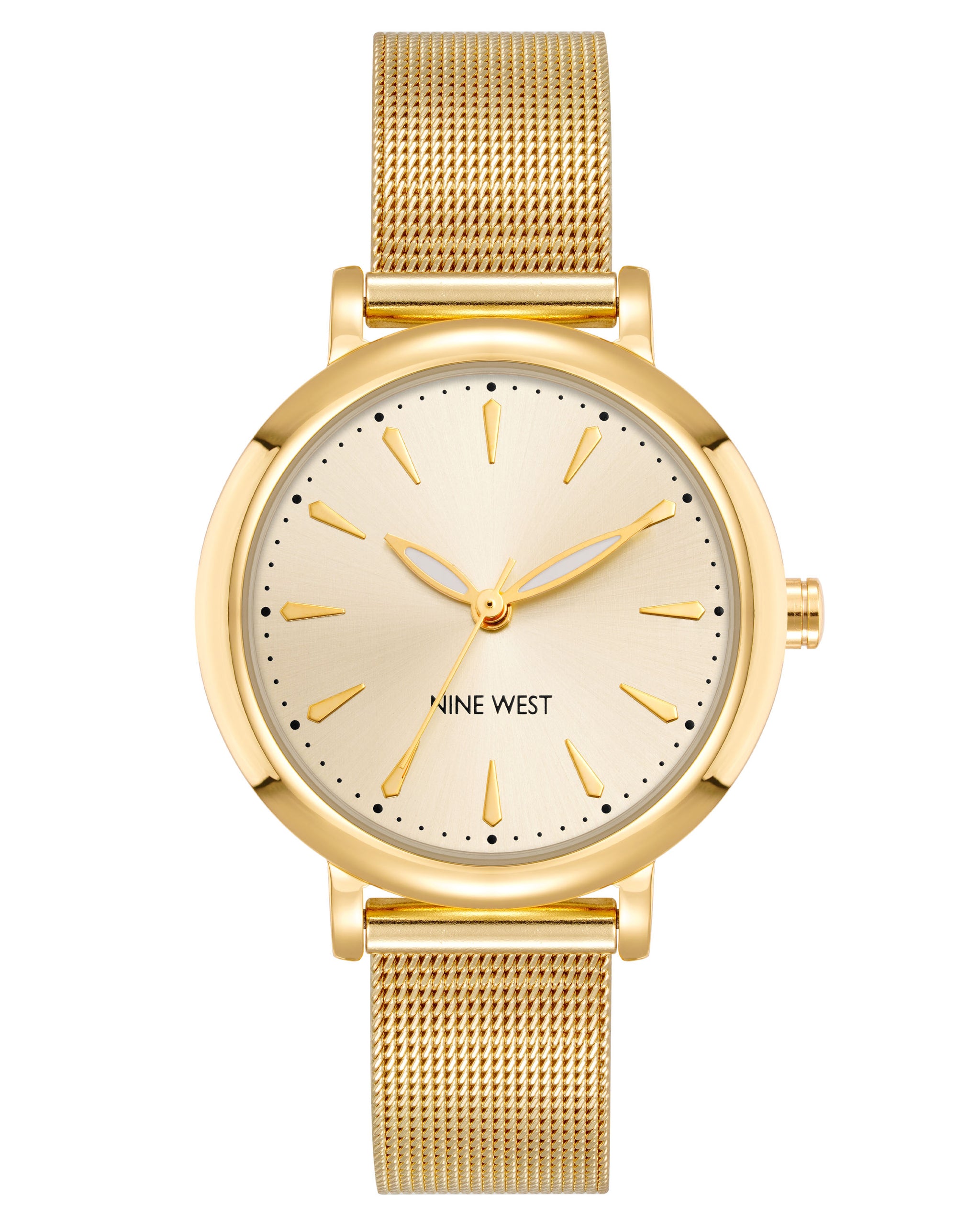 Nine west 2025 gold watch