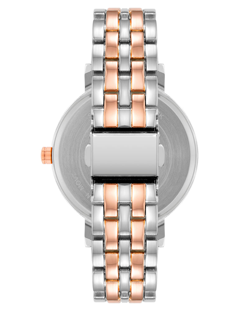 Glitter Accented Dial Watch