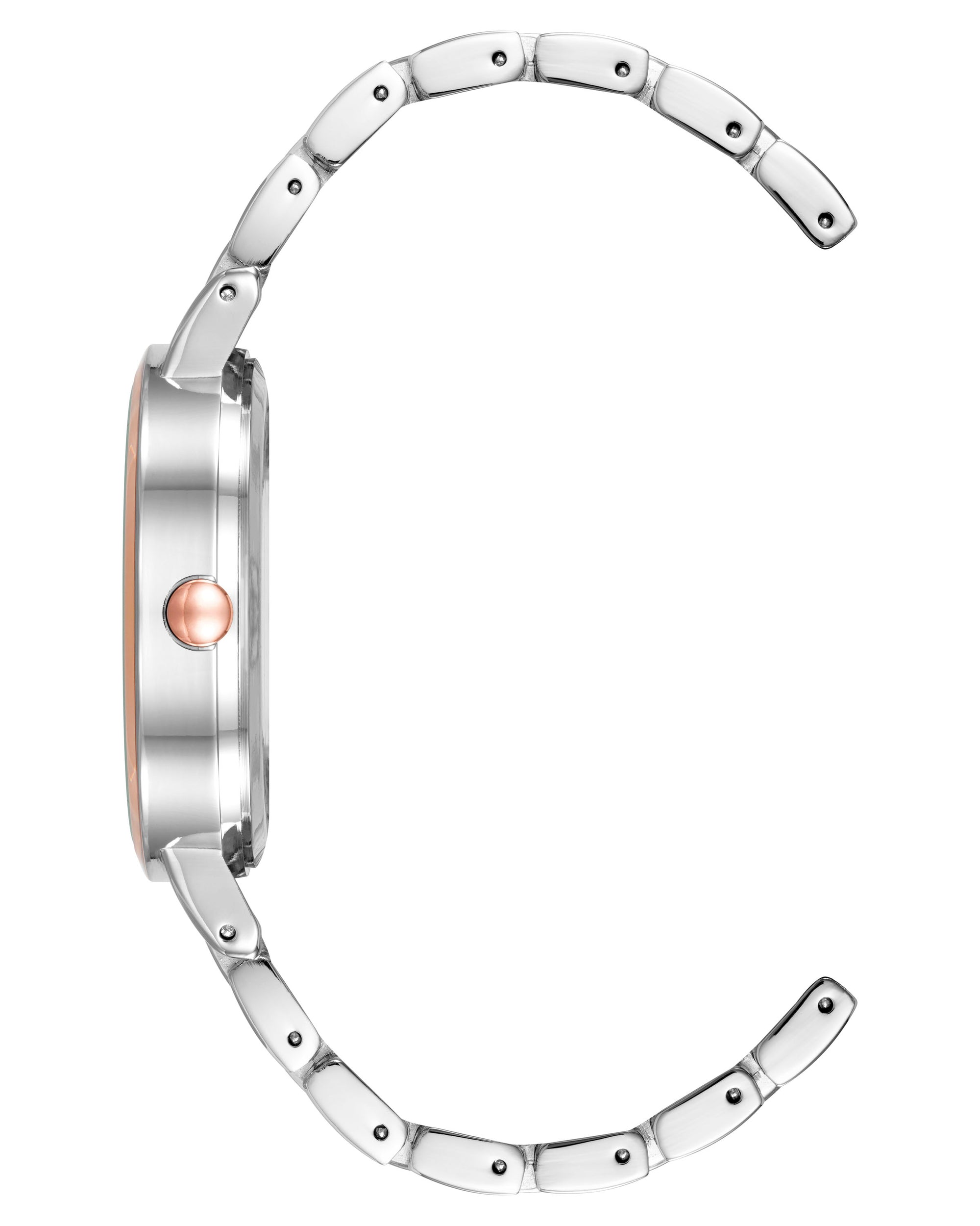 Glitter Accented Dial Watch