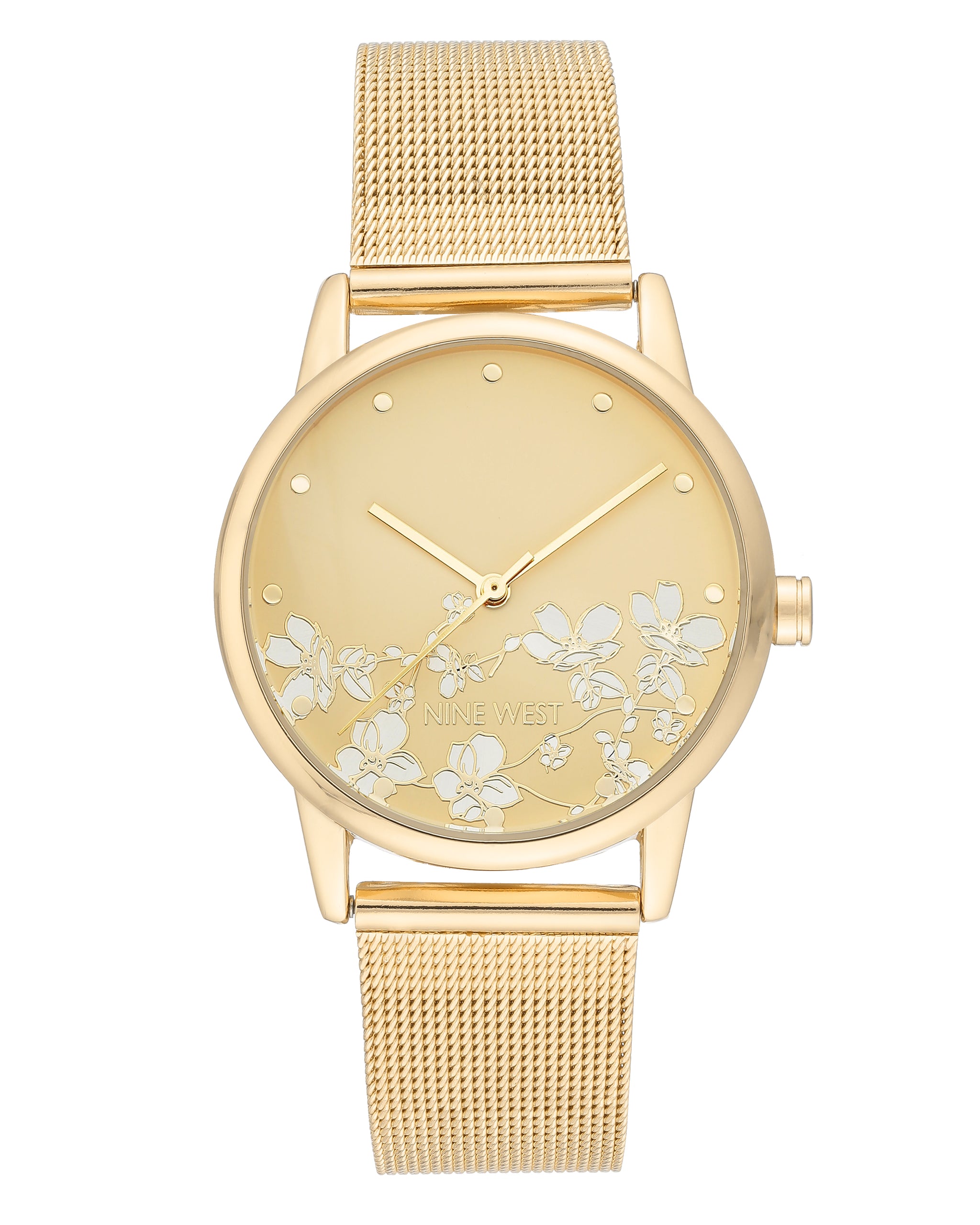 Nine west deals watch gold