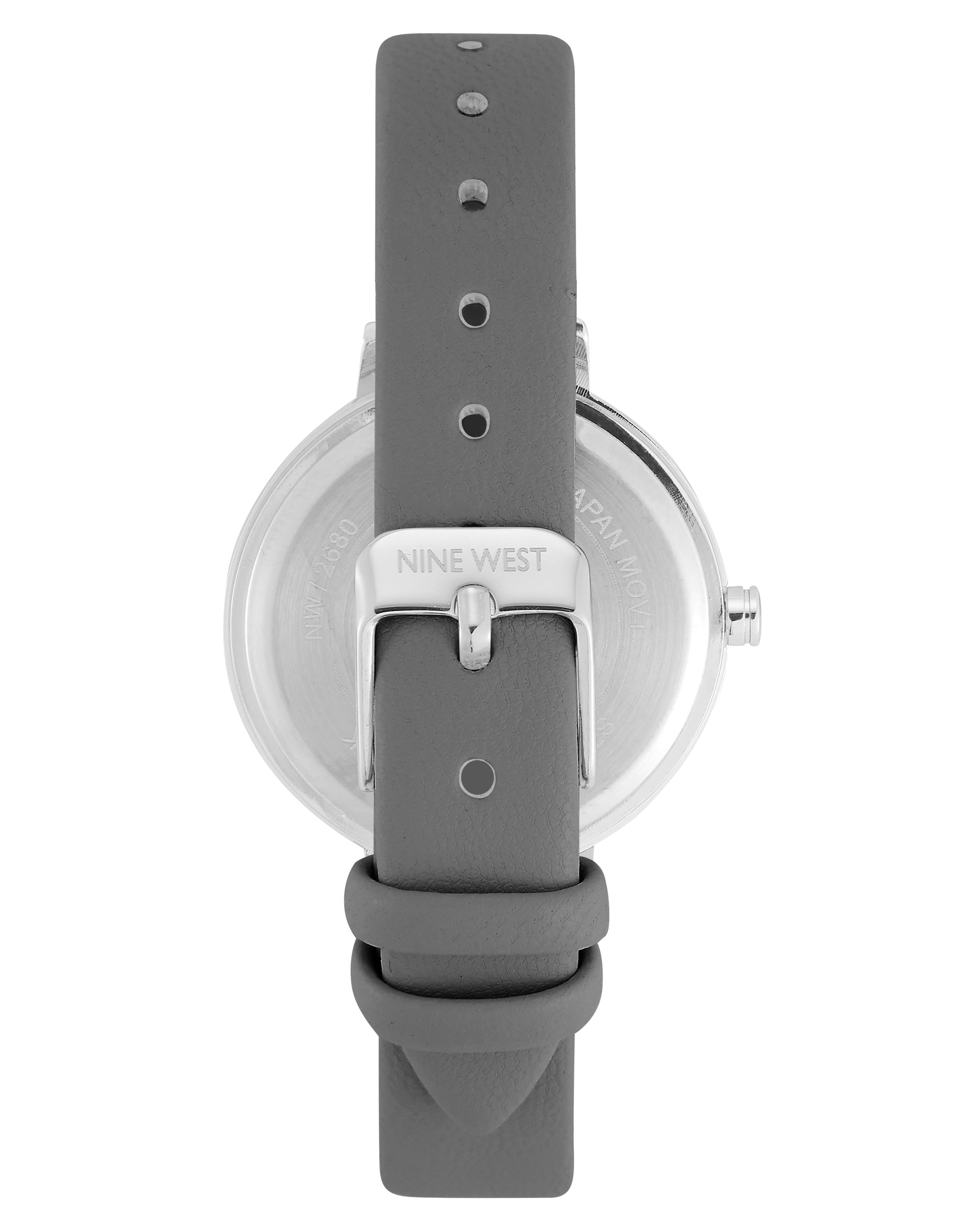 Nine west grey outlet watch