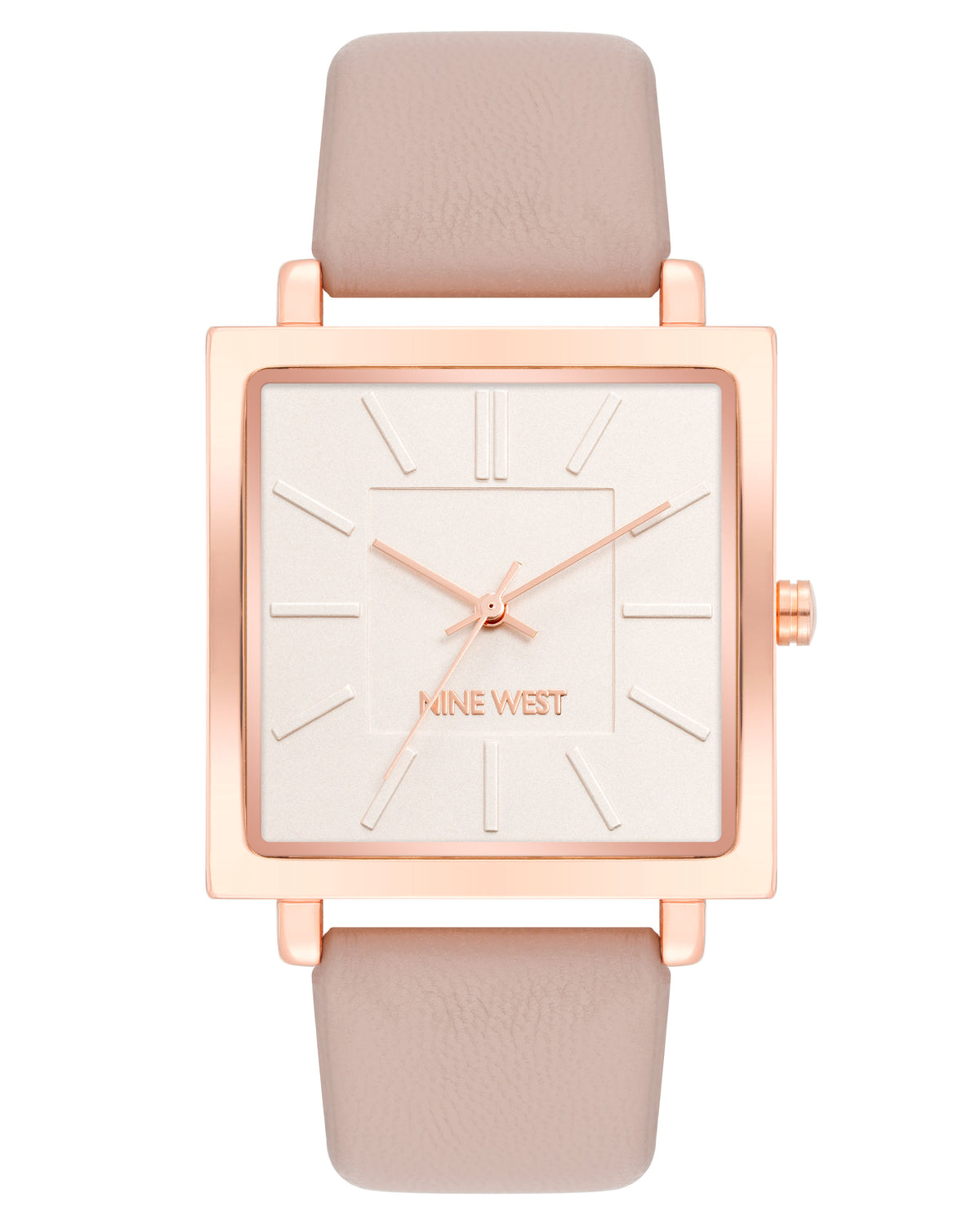 Square Case Strap Watch