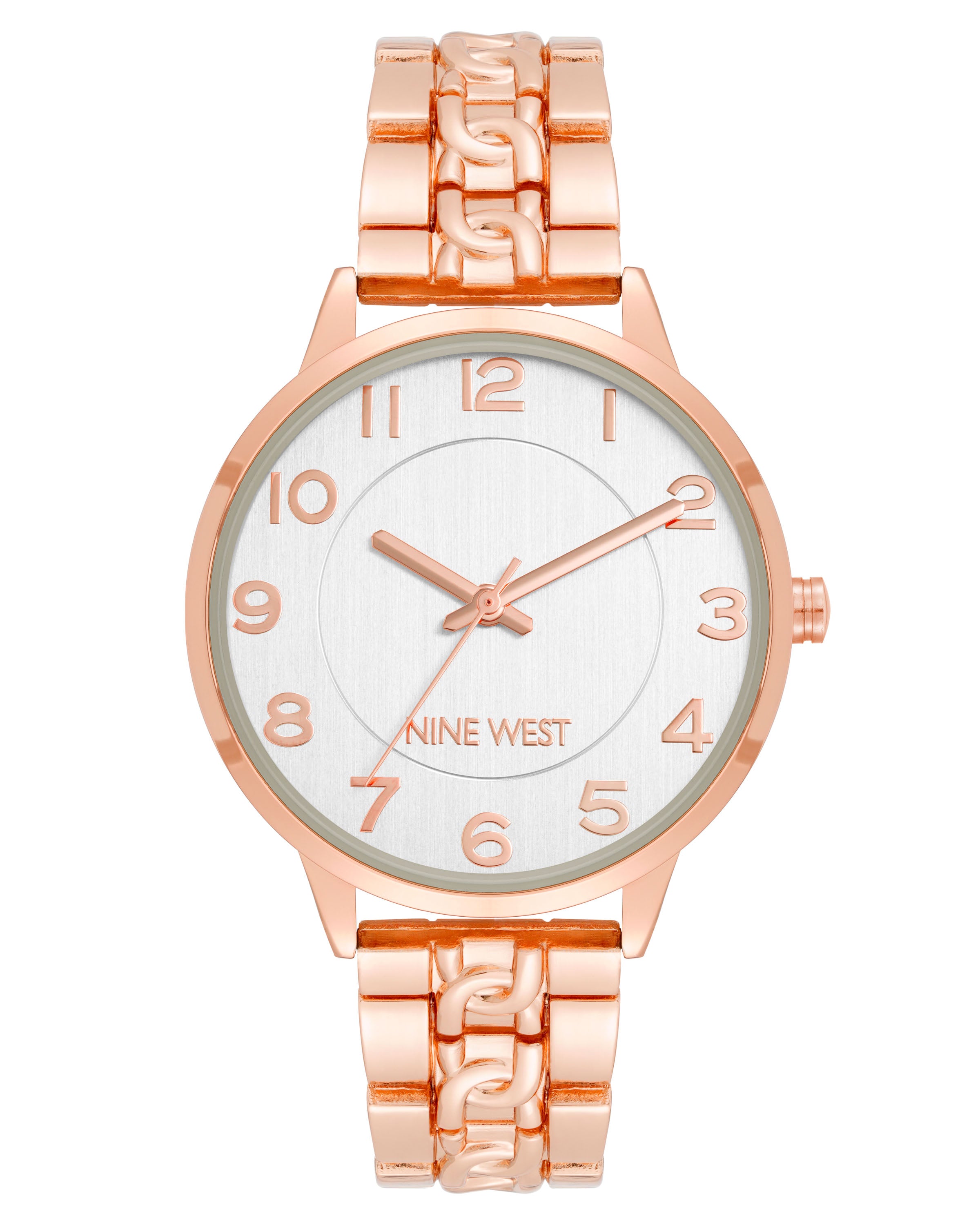 Nine west outlet rose gold watch