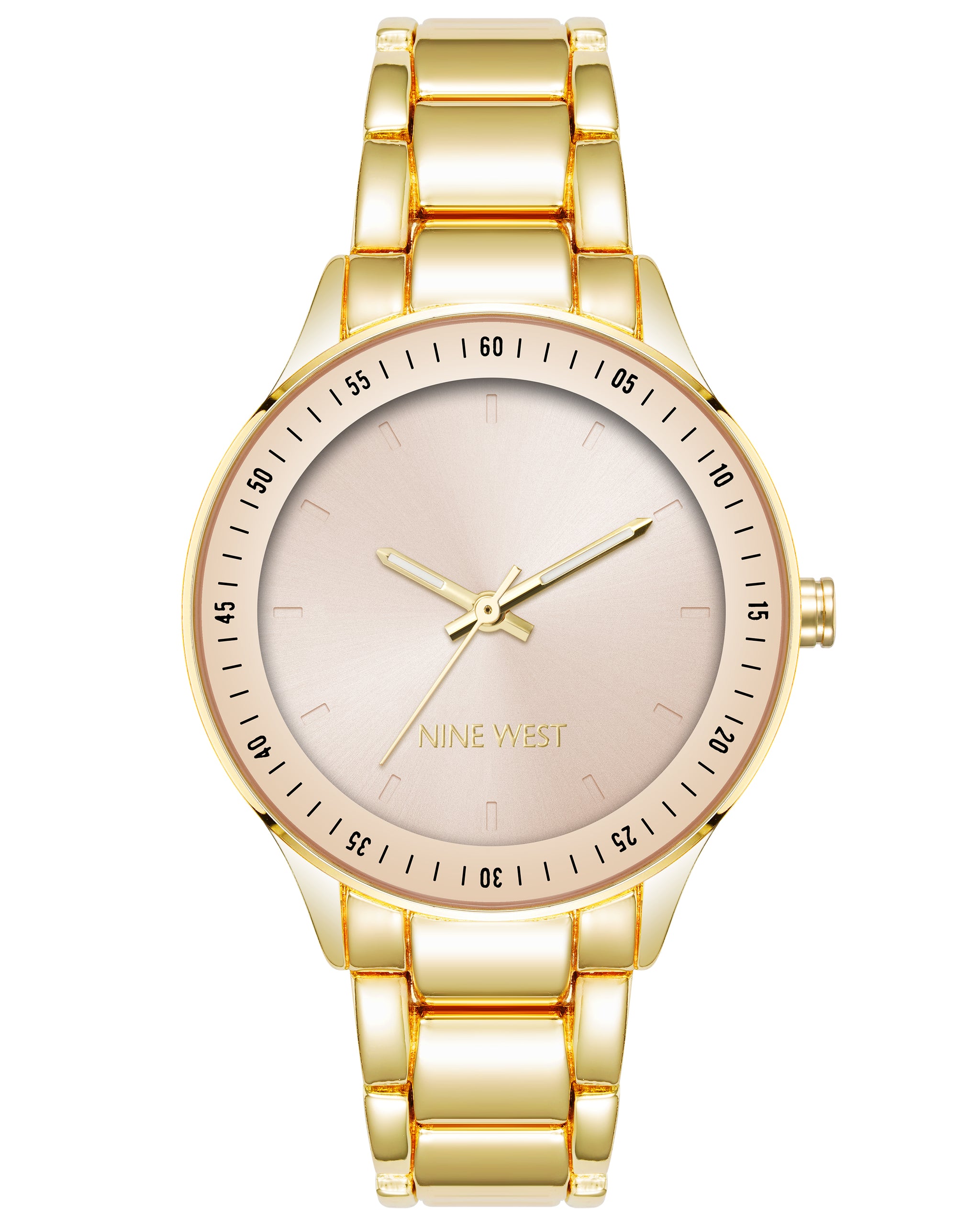 Nine west hot sale gold watch