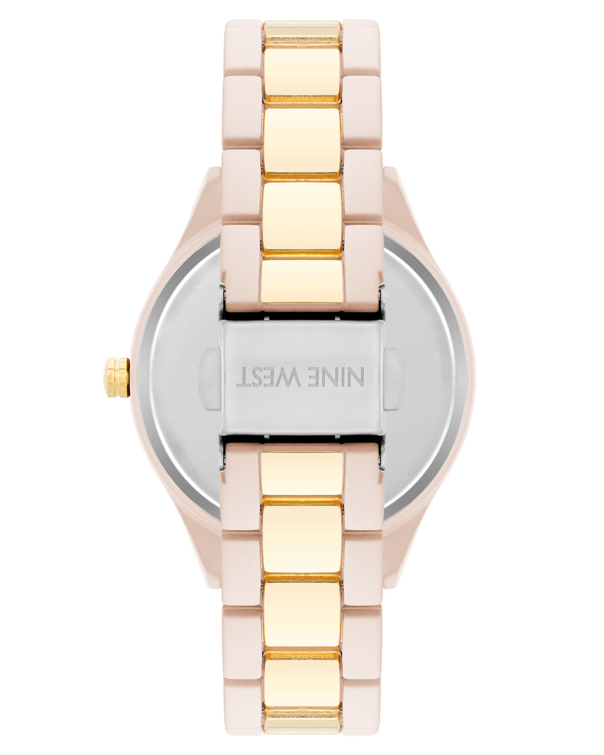 Rubberized Metal Bracelet Watch