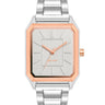 Rectangular Case Bracelet Watch