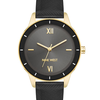 Saffiano Strap Watch