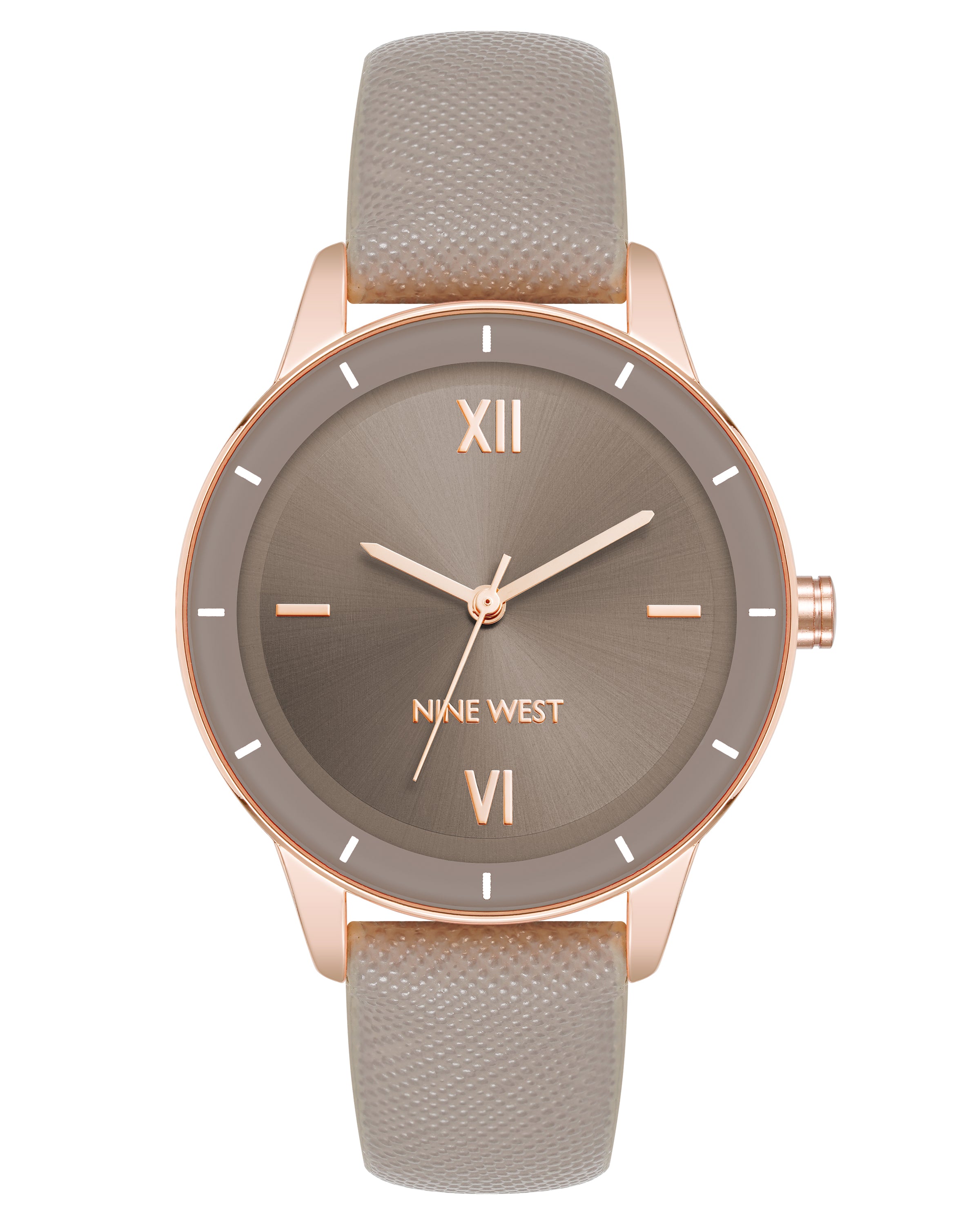 Saffiano Strap Watch