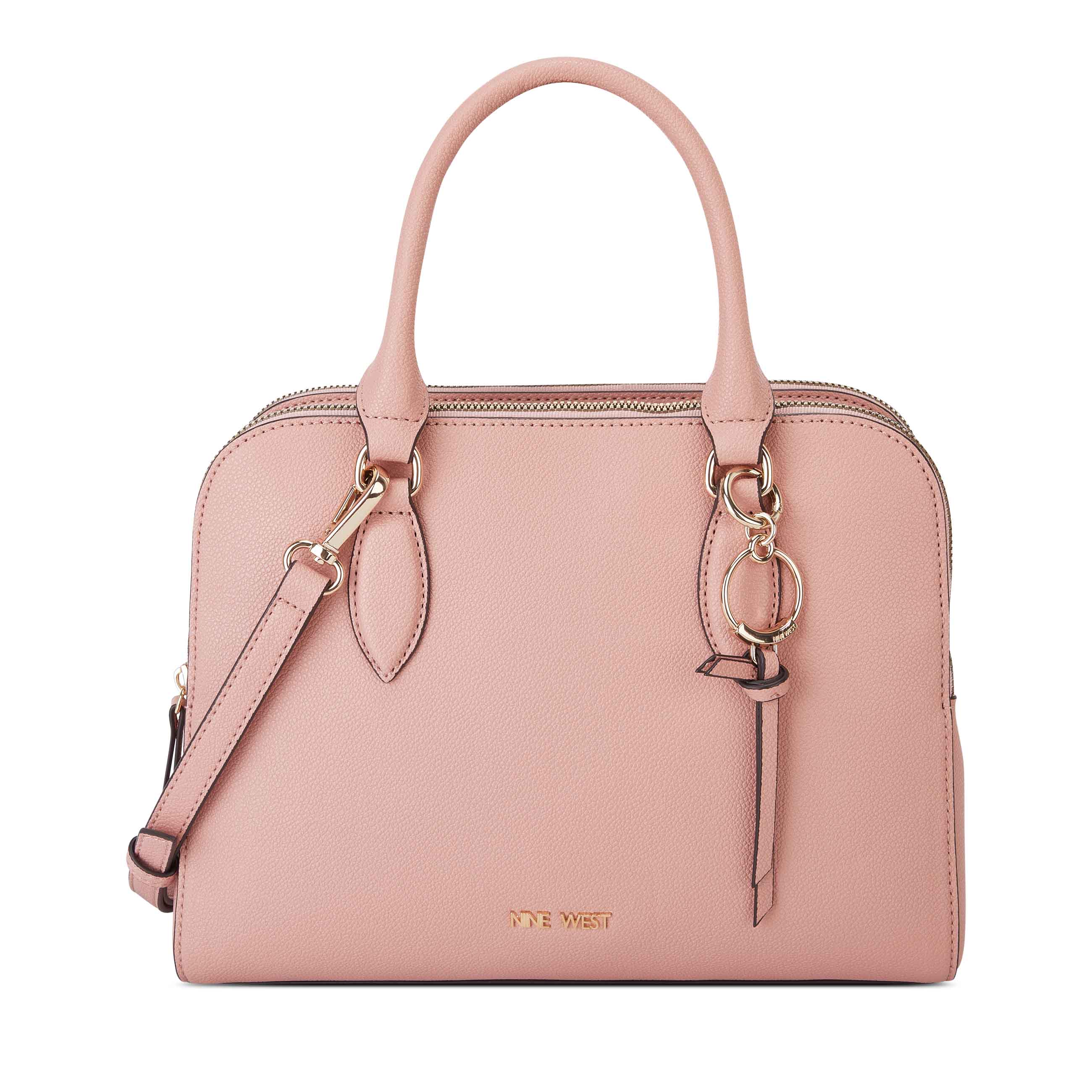 Nine West Fuchsia Pink Crossbody Shoulder Bag Purse Faux Leather Strap  Handbag | eBay