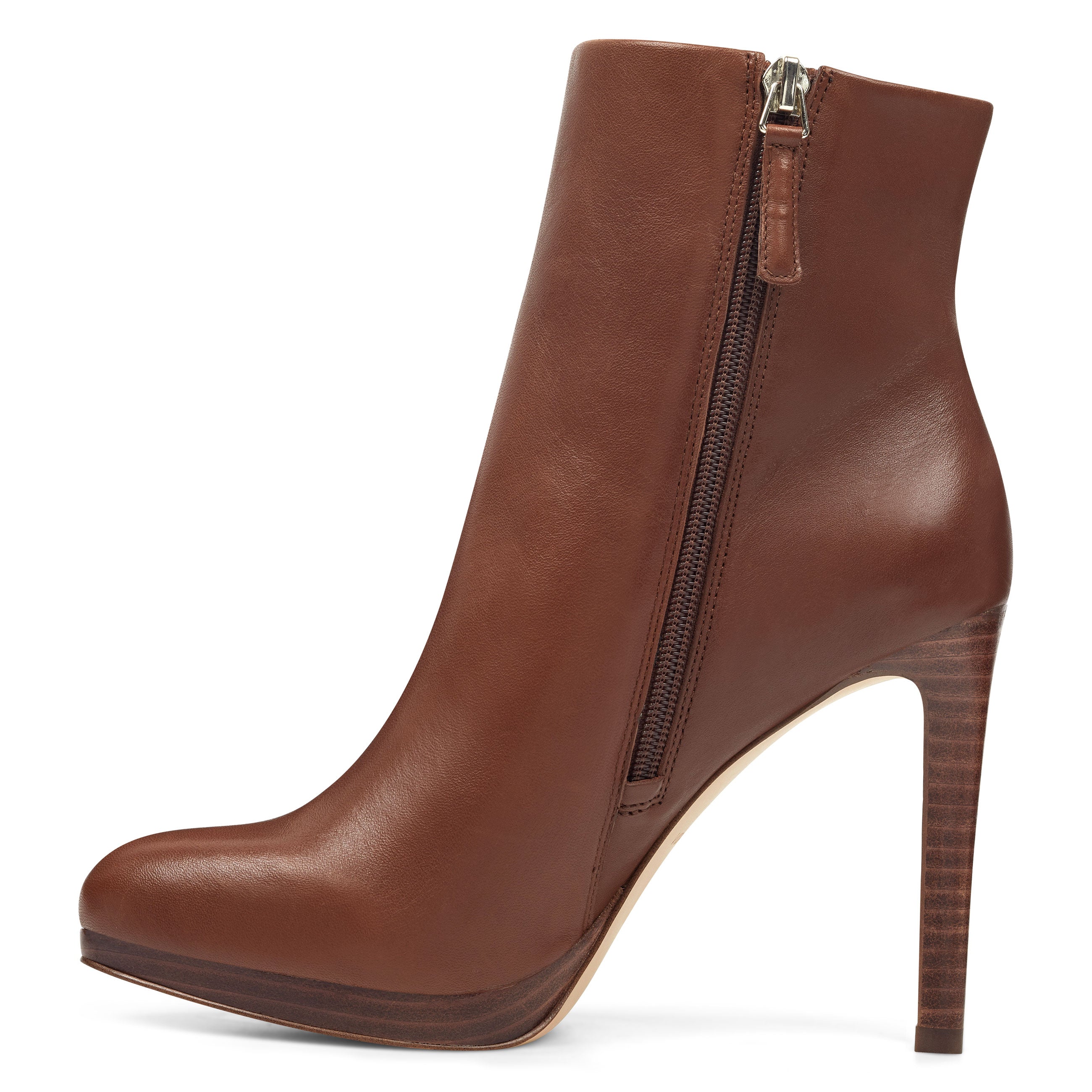 Nine west booties brown Clearance