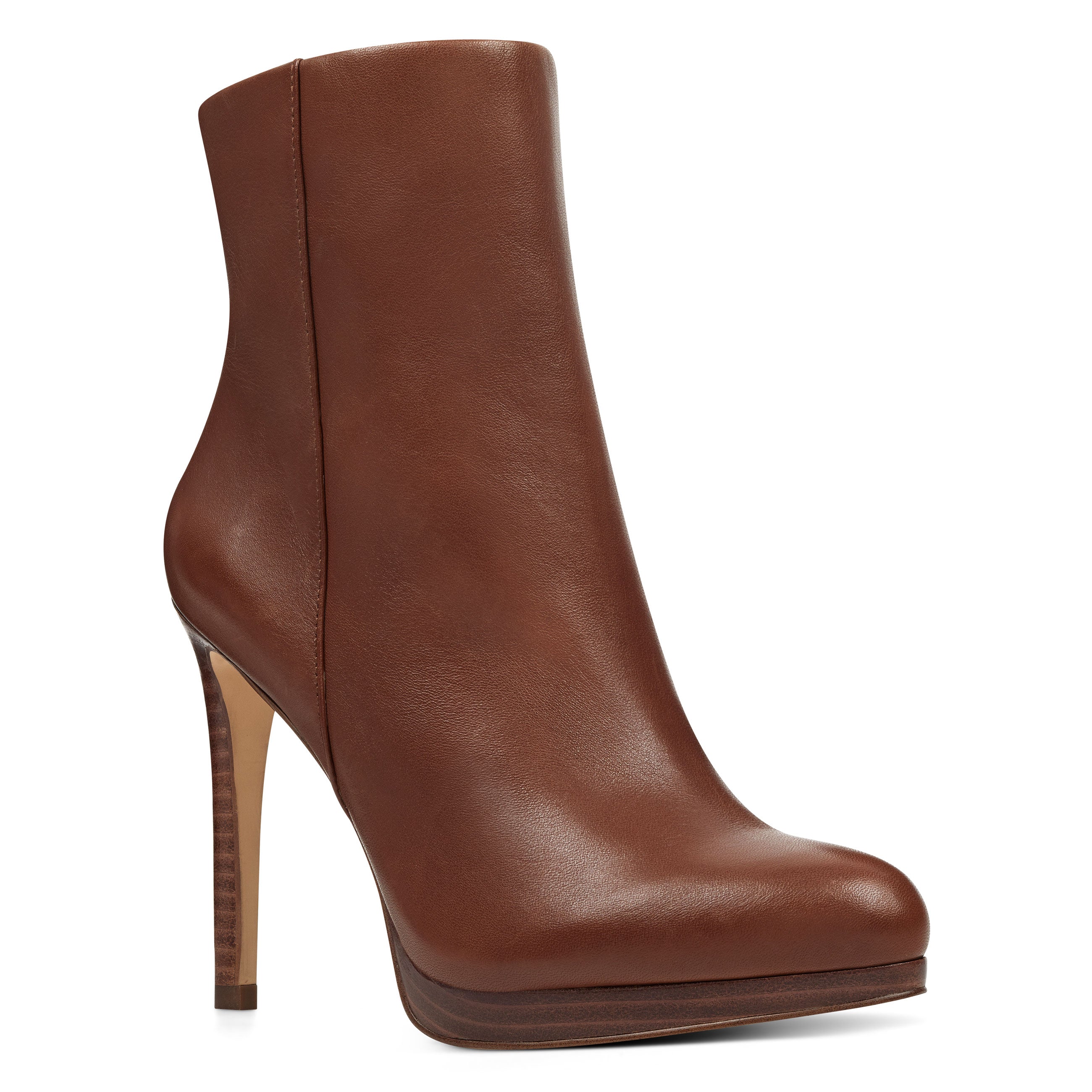 Nine west booties brown Clearance