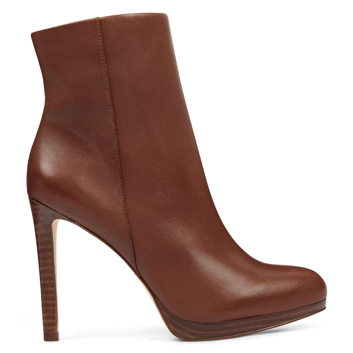 Nine west booties brown Clearance
