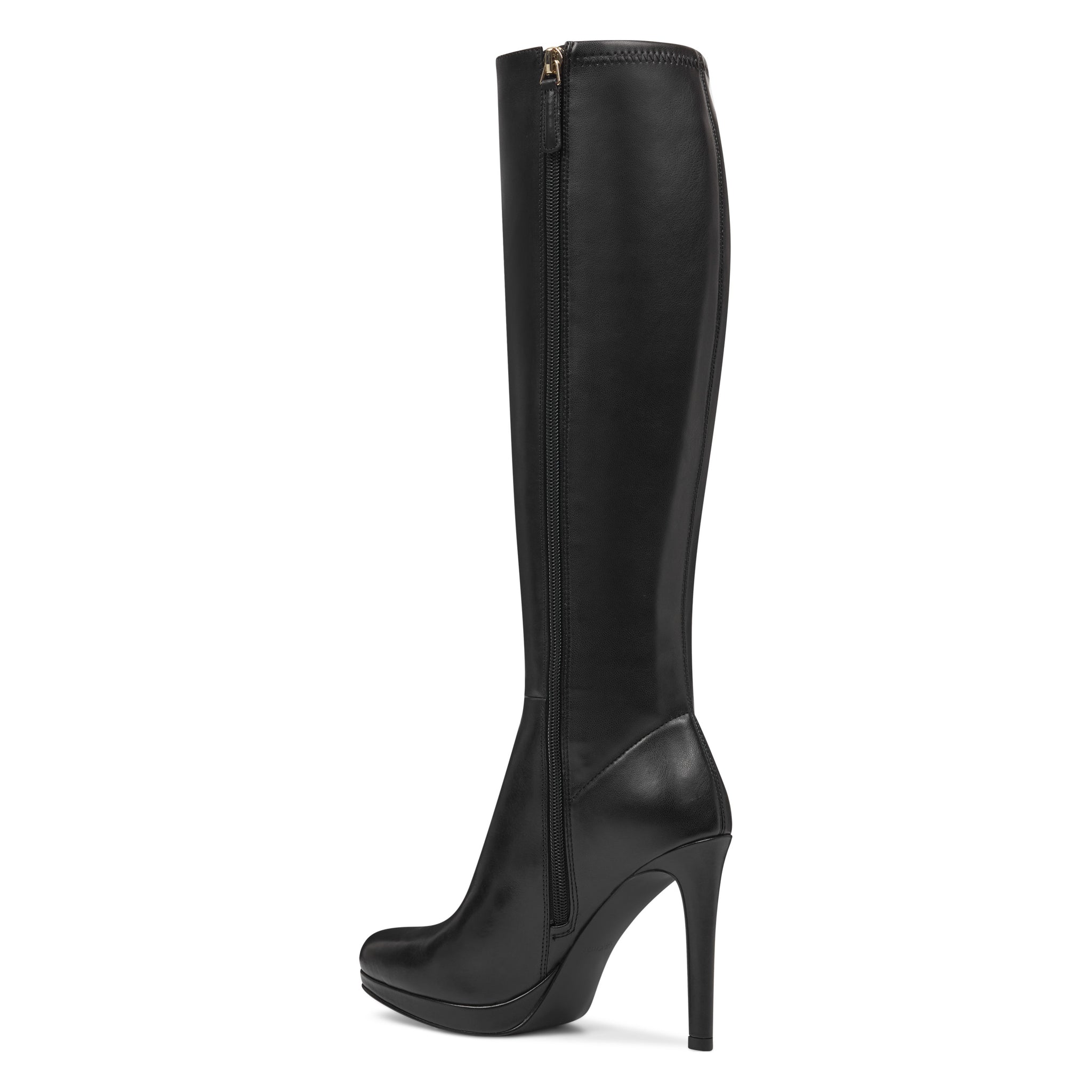 Quizme Wide Calf Platform Boots - Nine West