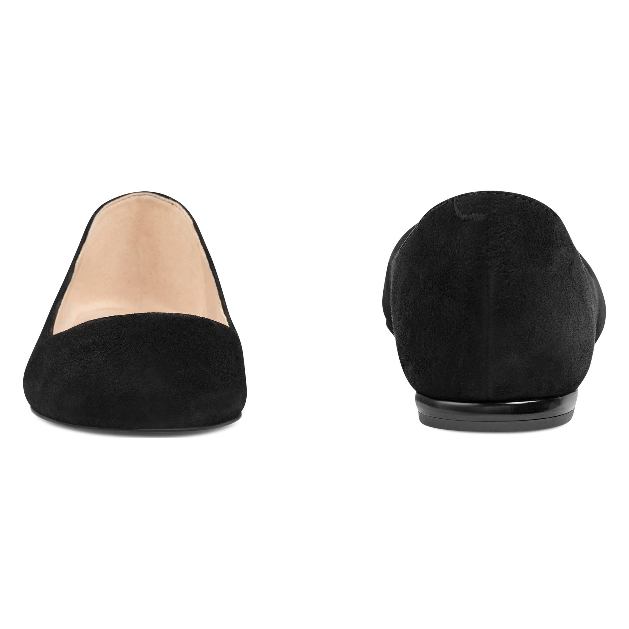 Speakup Almond Toe Flats - Nine West