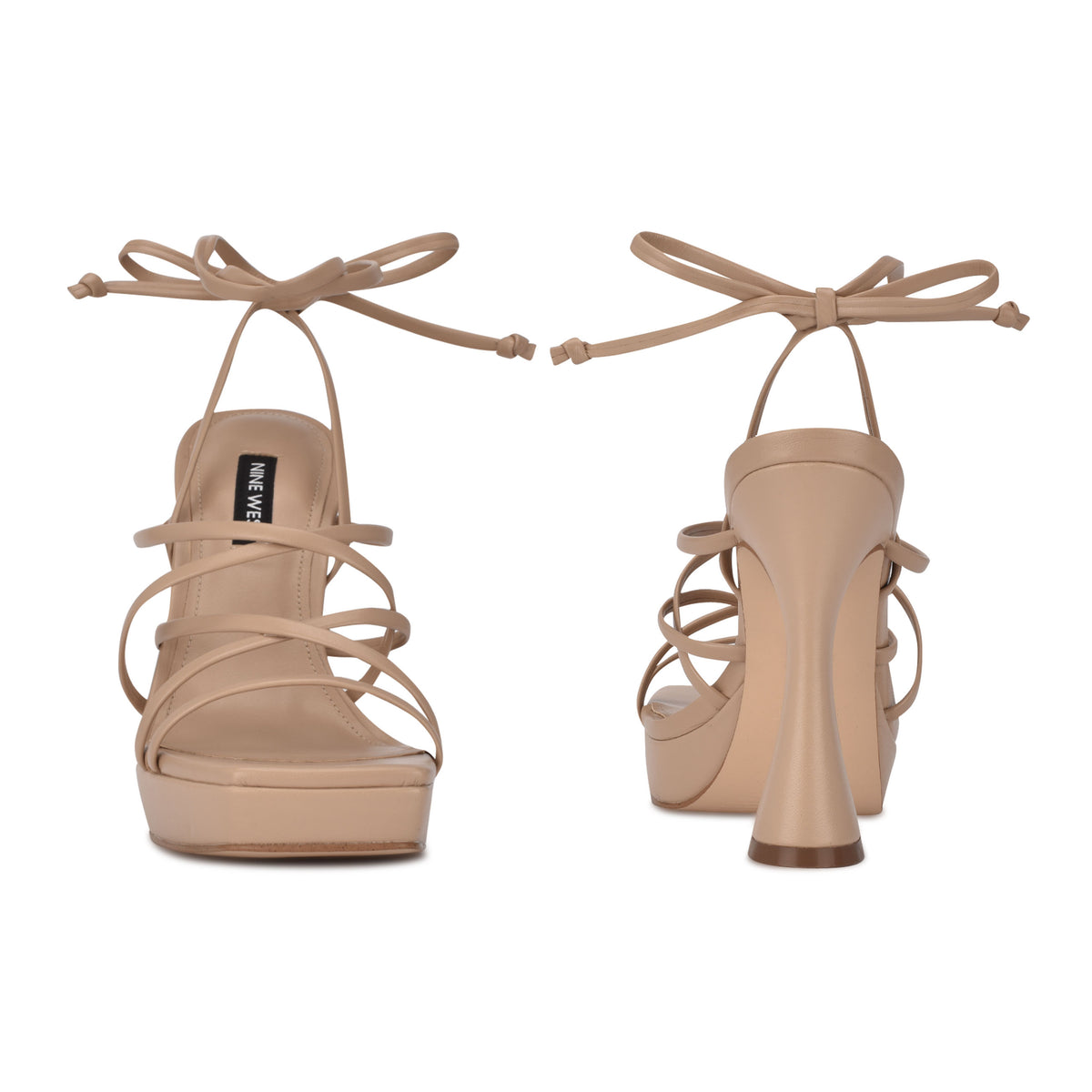 Ailey Ankle Wrap Platform Sandal
