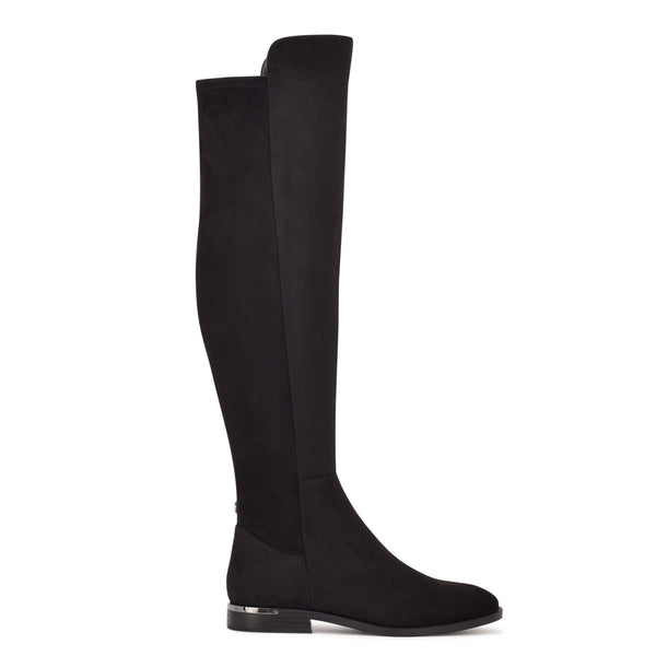 セール! Nine West ローヒール オーバーザニー Allair ブーツ PG.WNALLAIR2-BLK02.RZ_grande.
