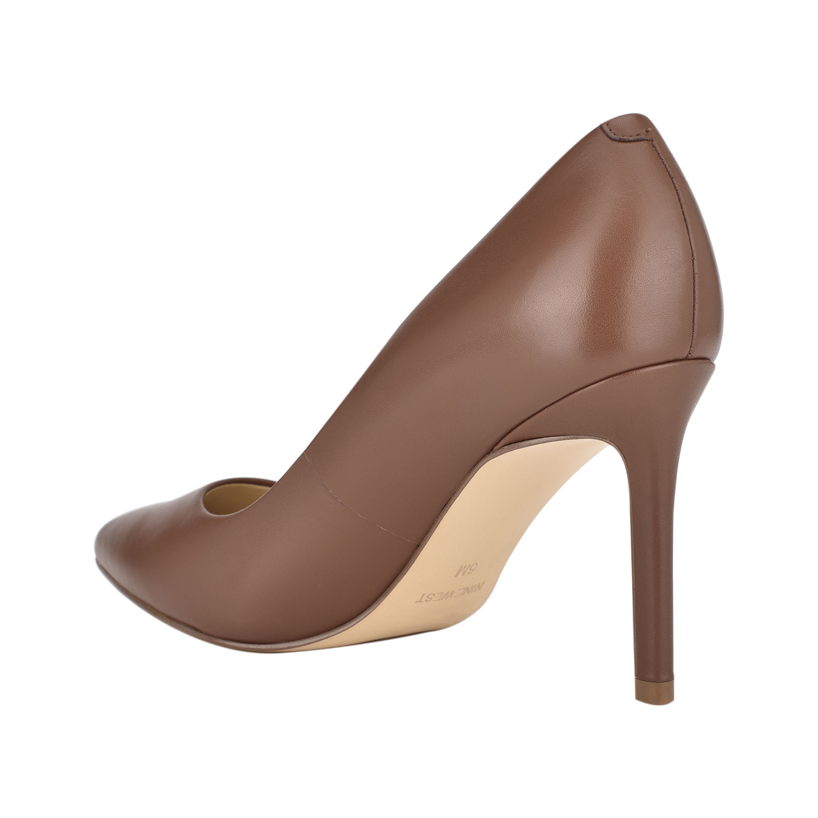 Nine west hot sale leather heels