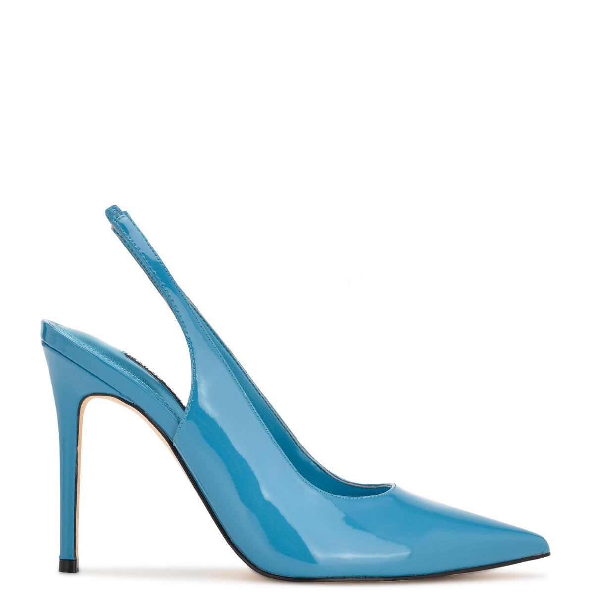 Feather Pointy Toe Slingback Pumps
