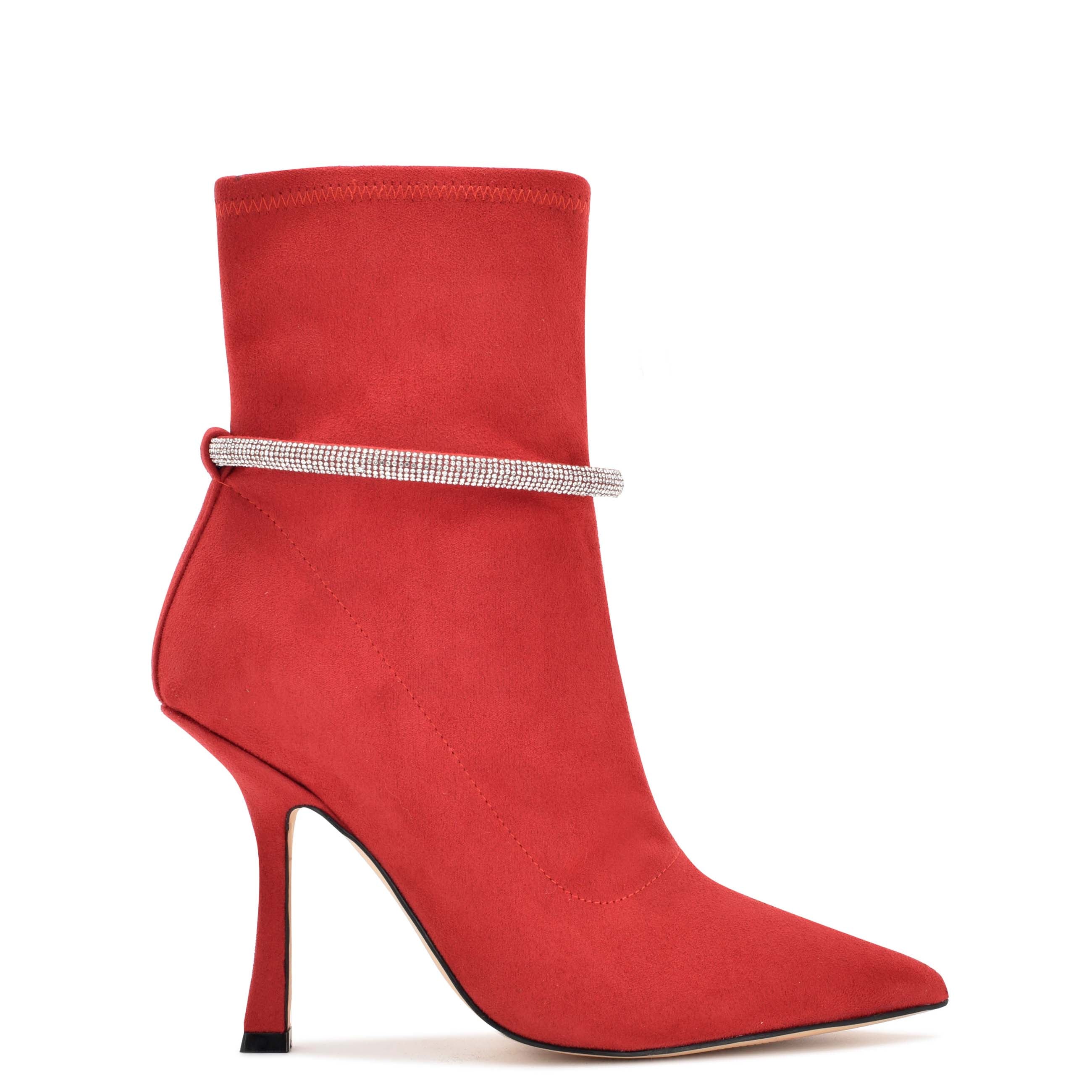 Nine west crimson hot sale elastic gore booties