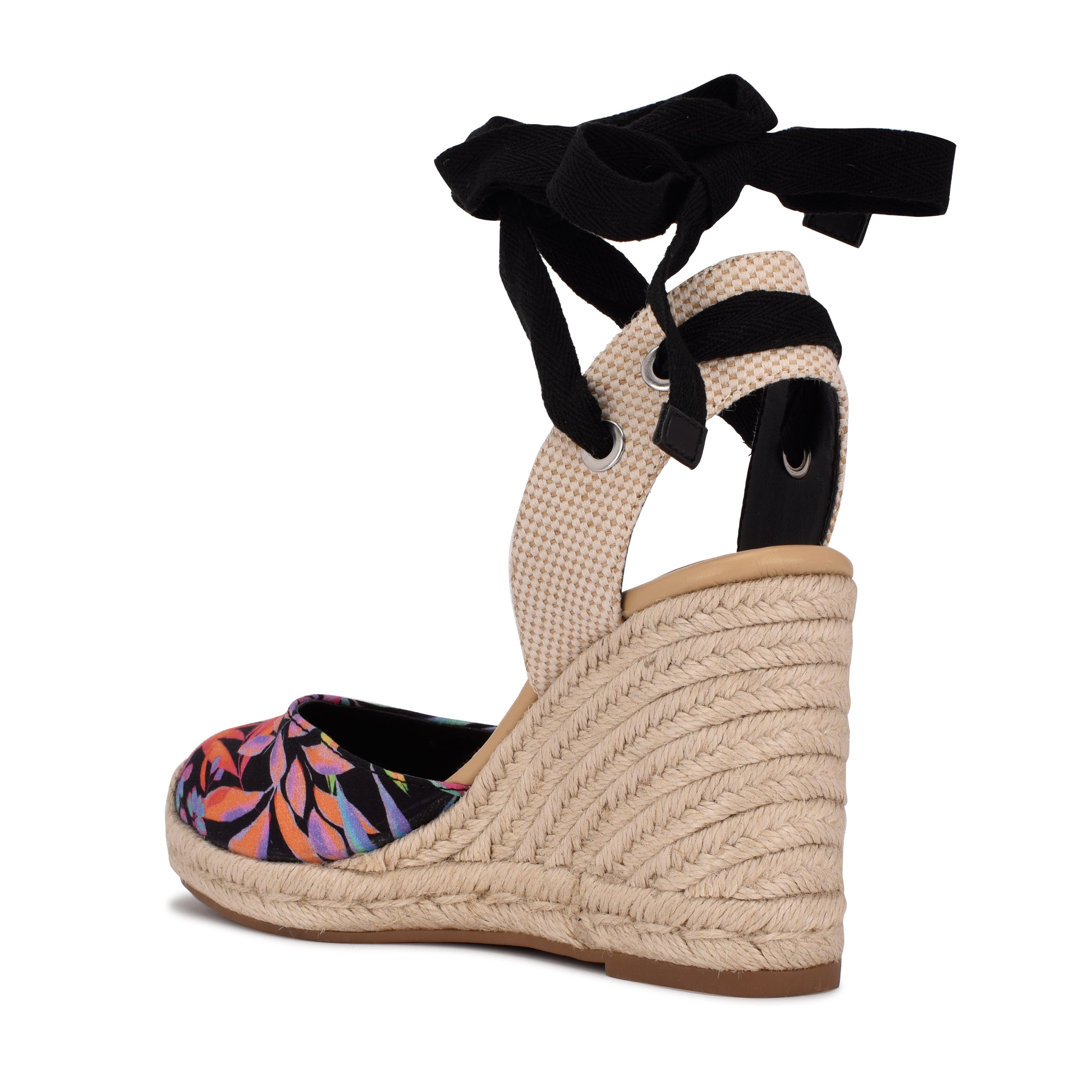 Senodin Women'S Espadrilles Wedges Sandals Platform Lace Up  Ankle Open Toe Wedges Sandals Summer Wedding Shoes | Platforms & Wedges
