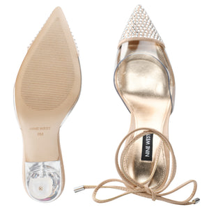 Nine west mod hot sale transparent heel