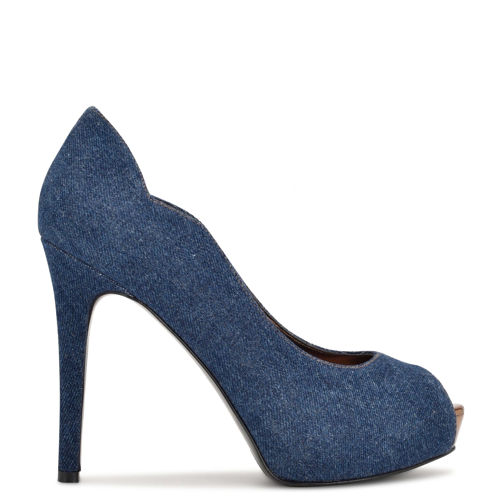 Hilare Peep Toe Pumps - Nine West