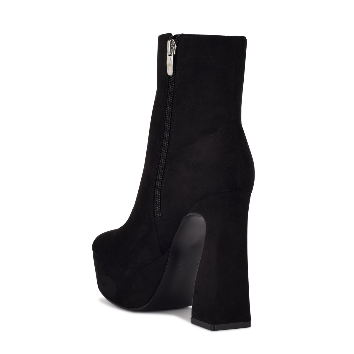 nine west quillin platform booties