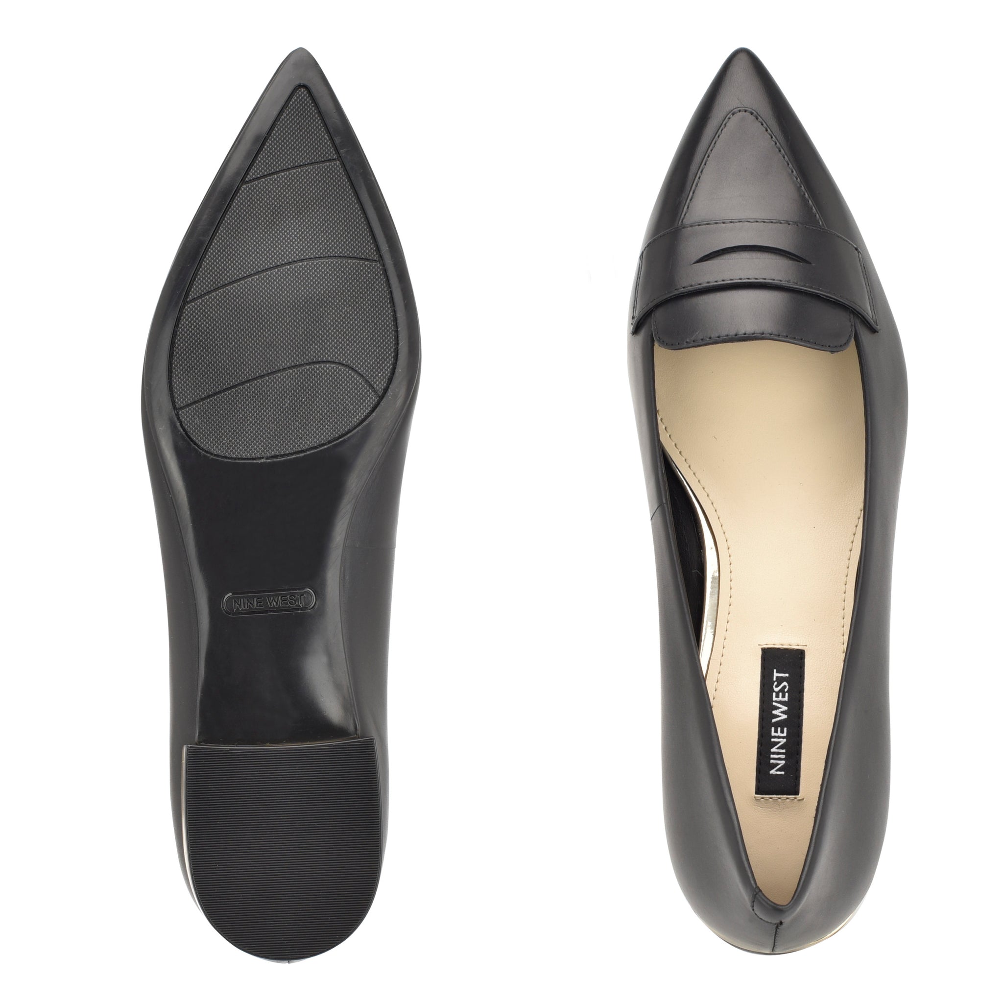 Lallin Pointy Toe Loafers - Nine West