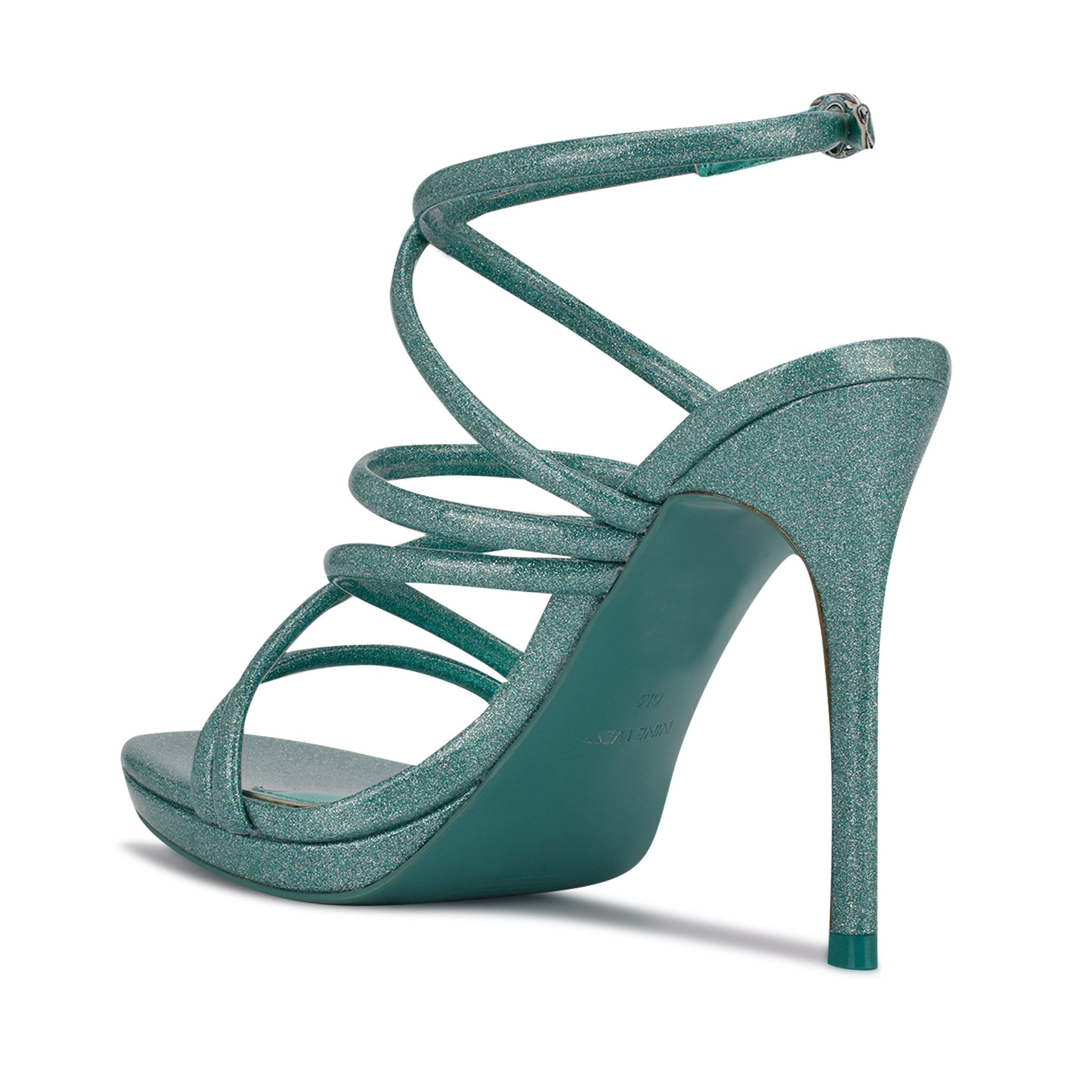 Lexy Ankle Strap Heeled Sandals - Nine West