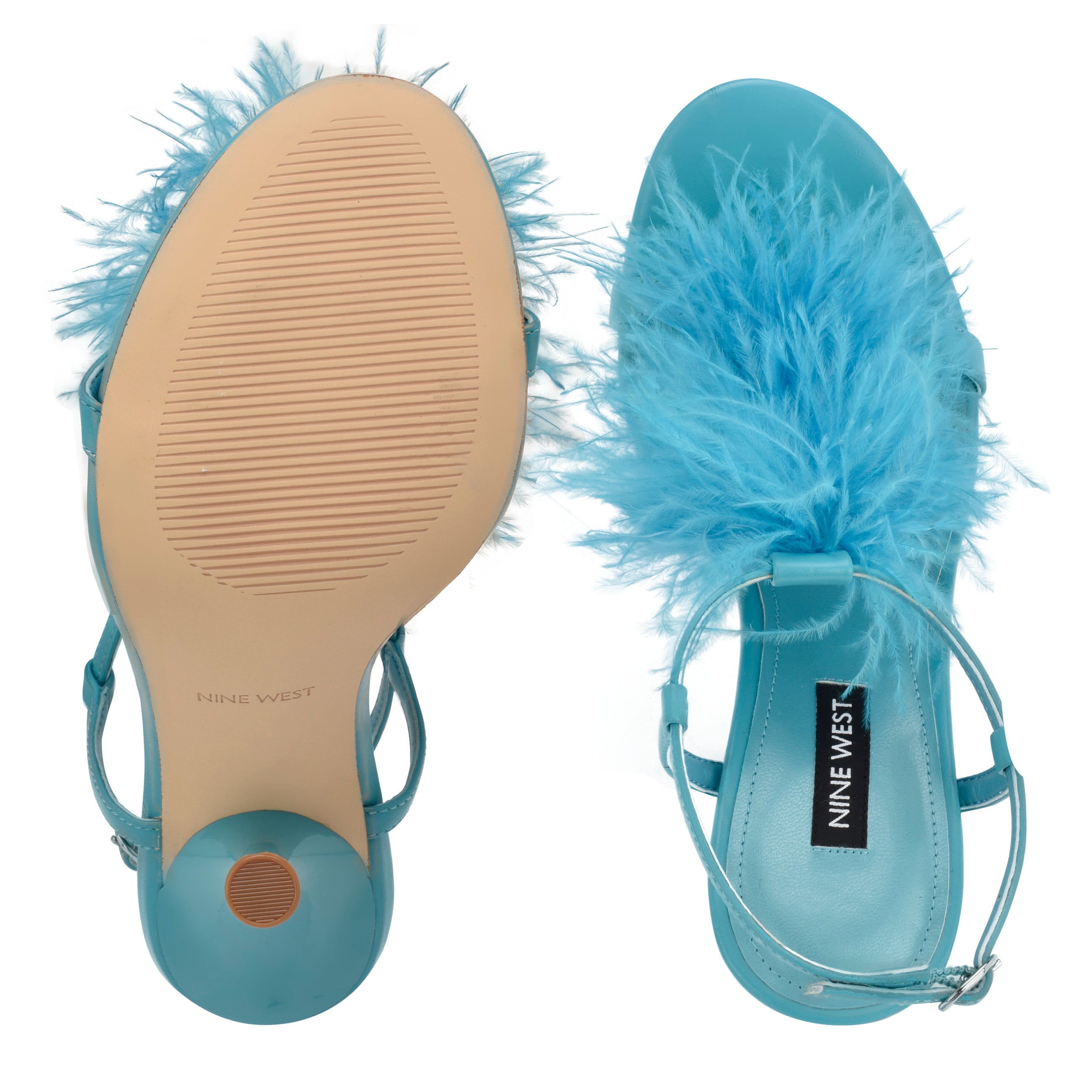 Nine west best sale blue sandals