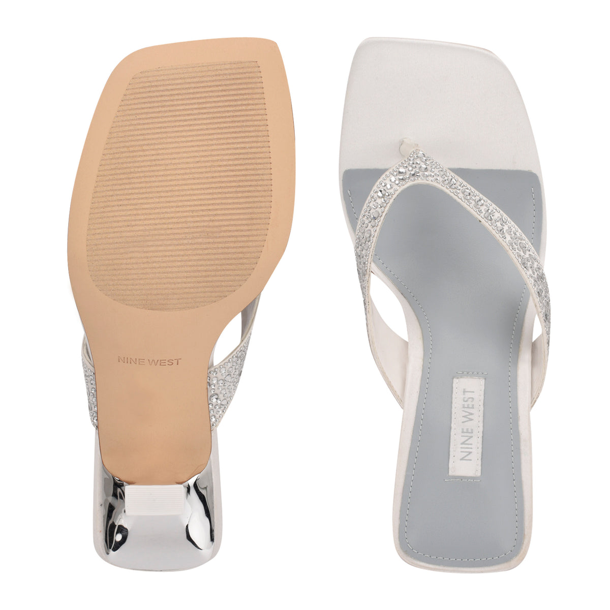 Nesh Heeled Slide Sandals