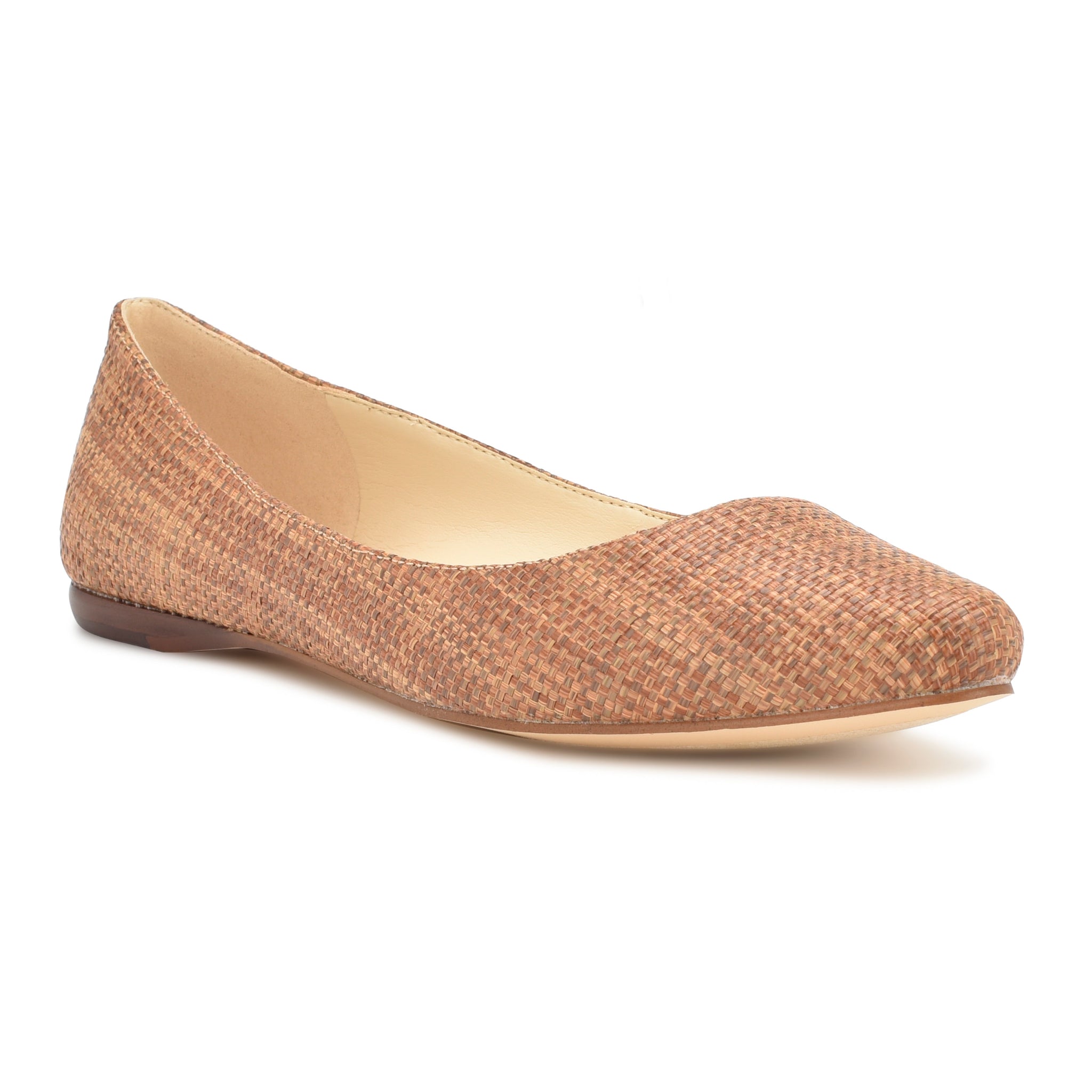 Speakup Almond Toe Flats - Nine West