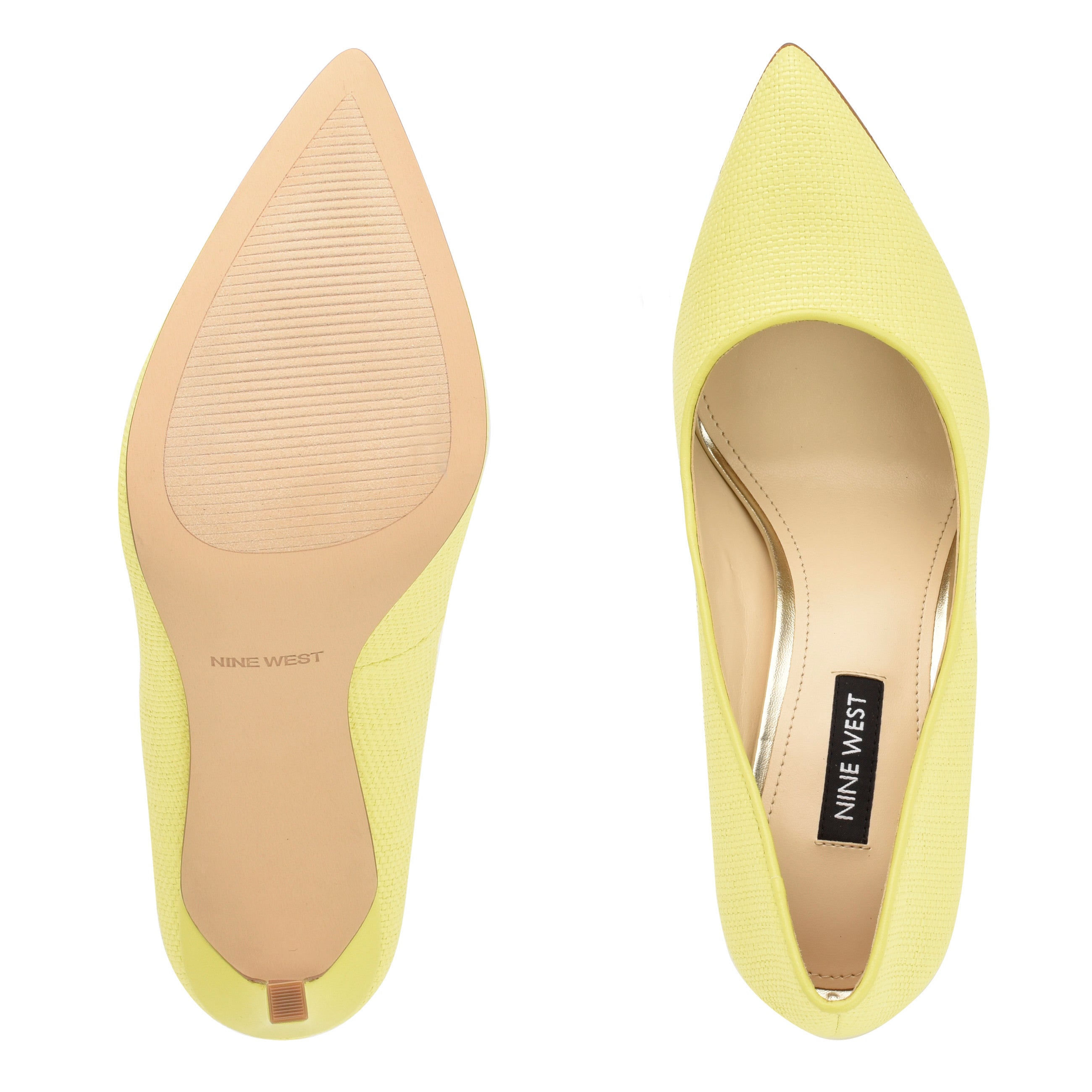 Nine west sale yellow pumps