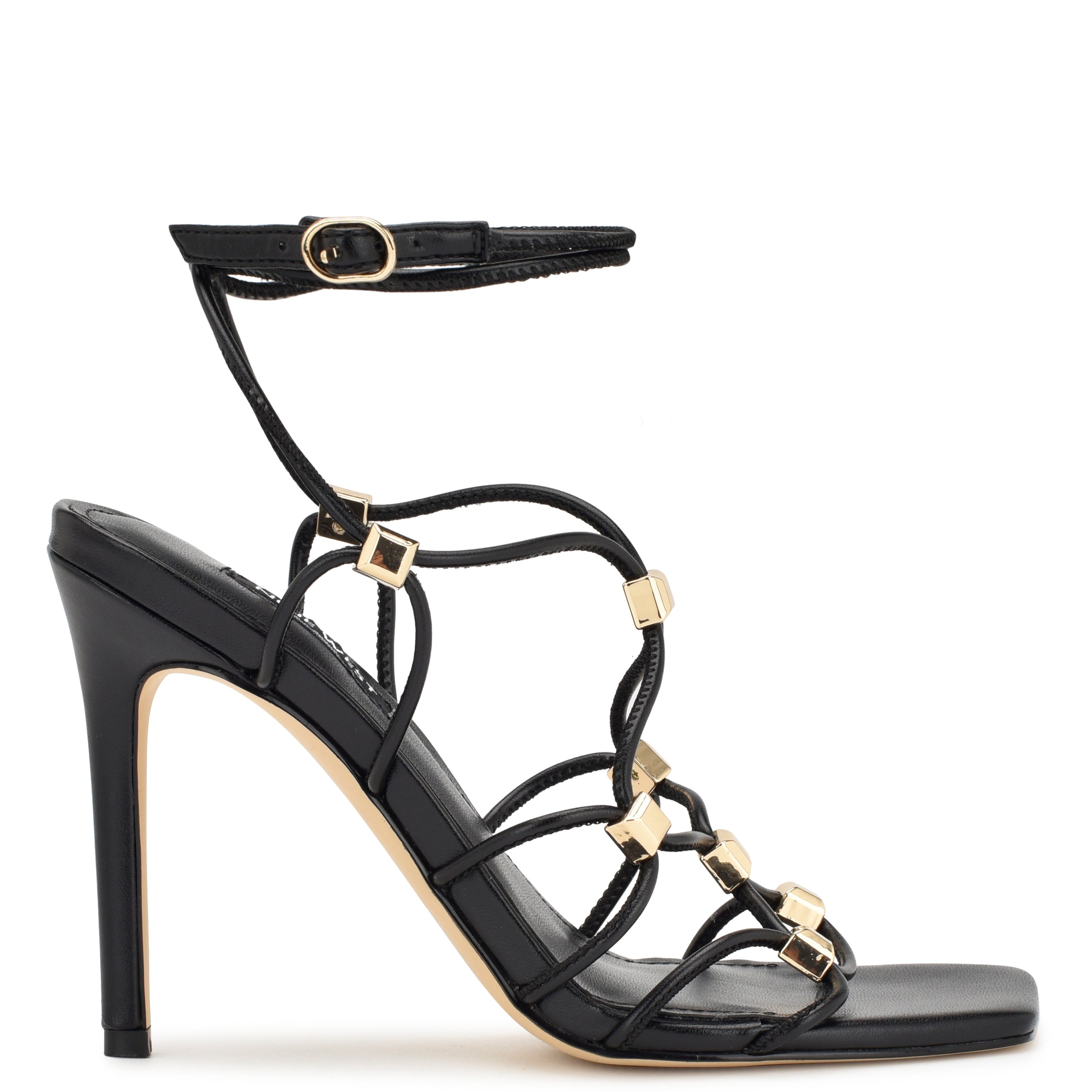 Tenor Ankle Wrap Heeled Sandals Nine West