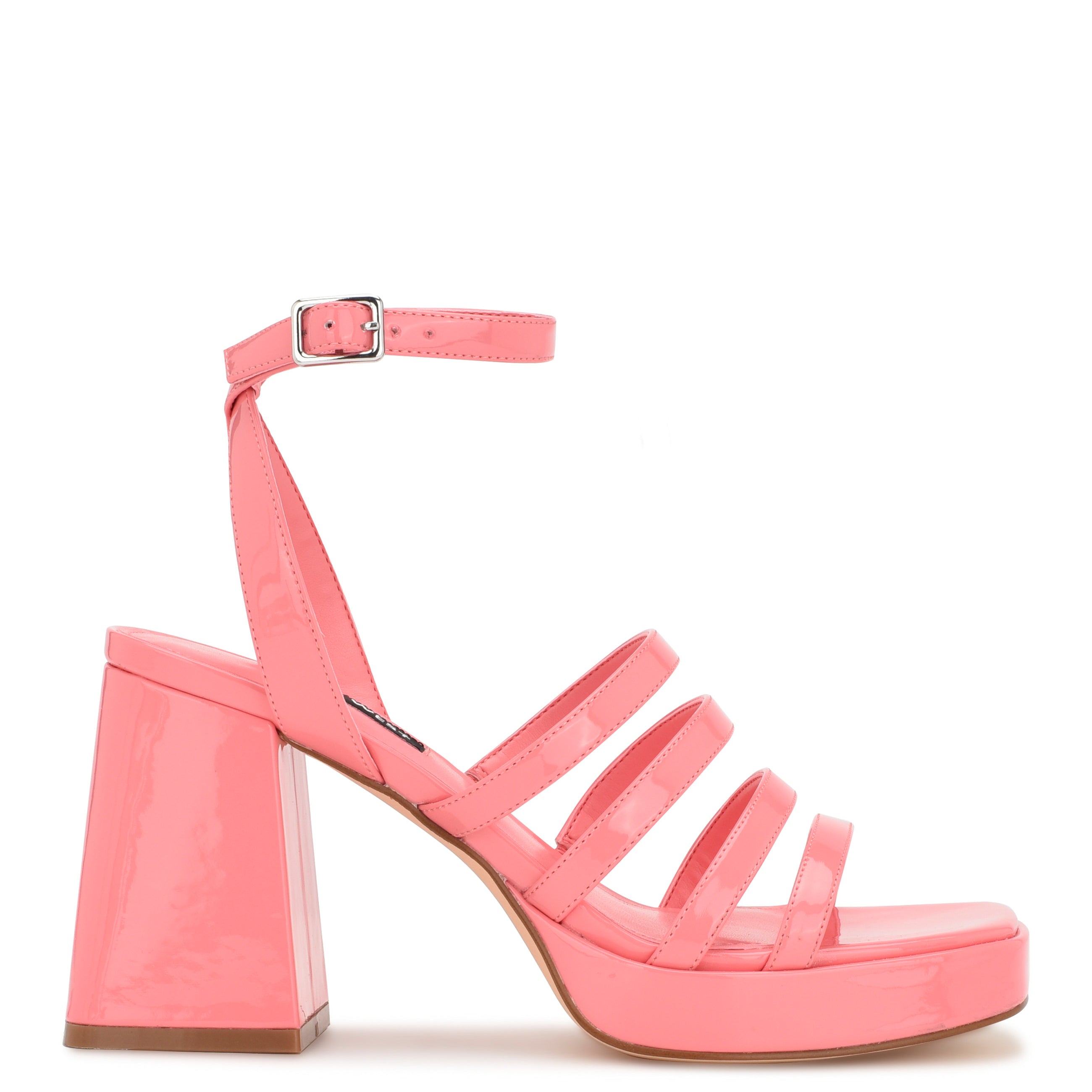 Colorful strappy cheap platform sandals