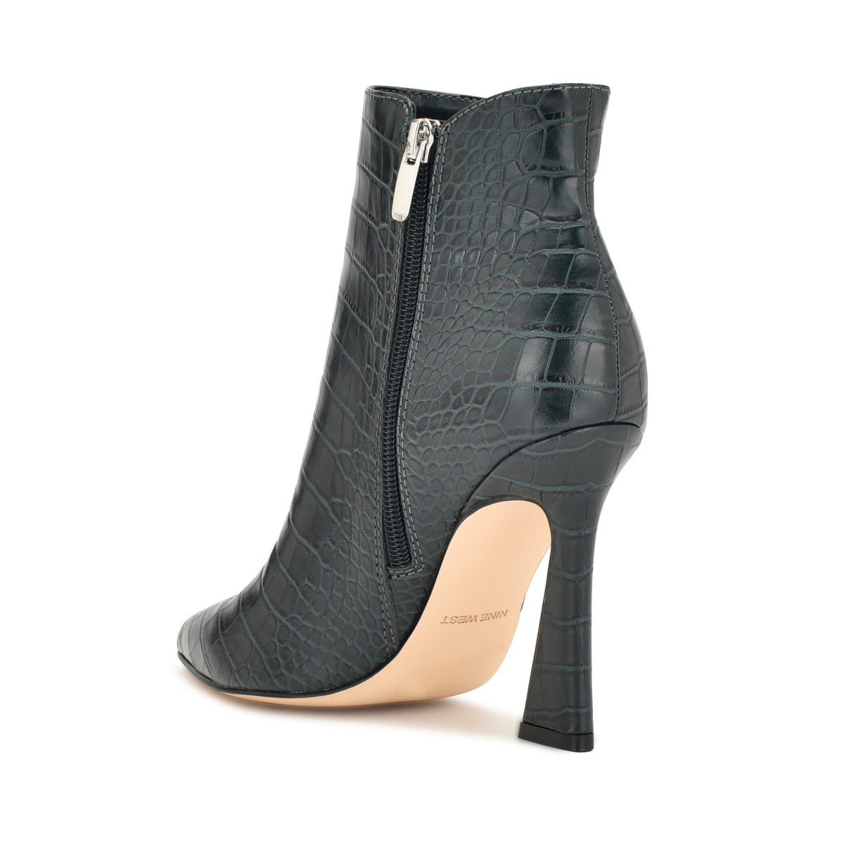 Nine west gray on sale booties