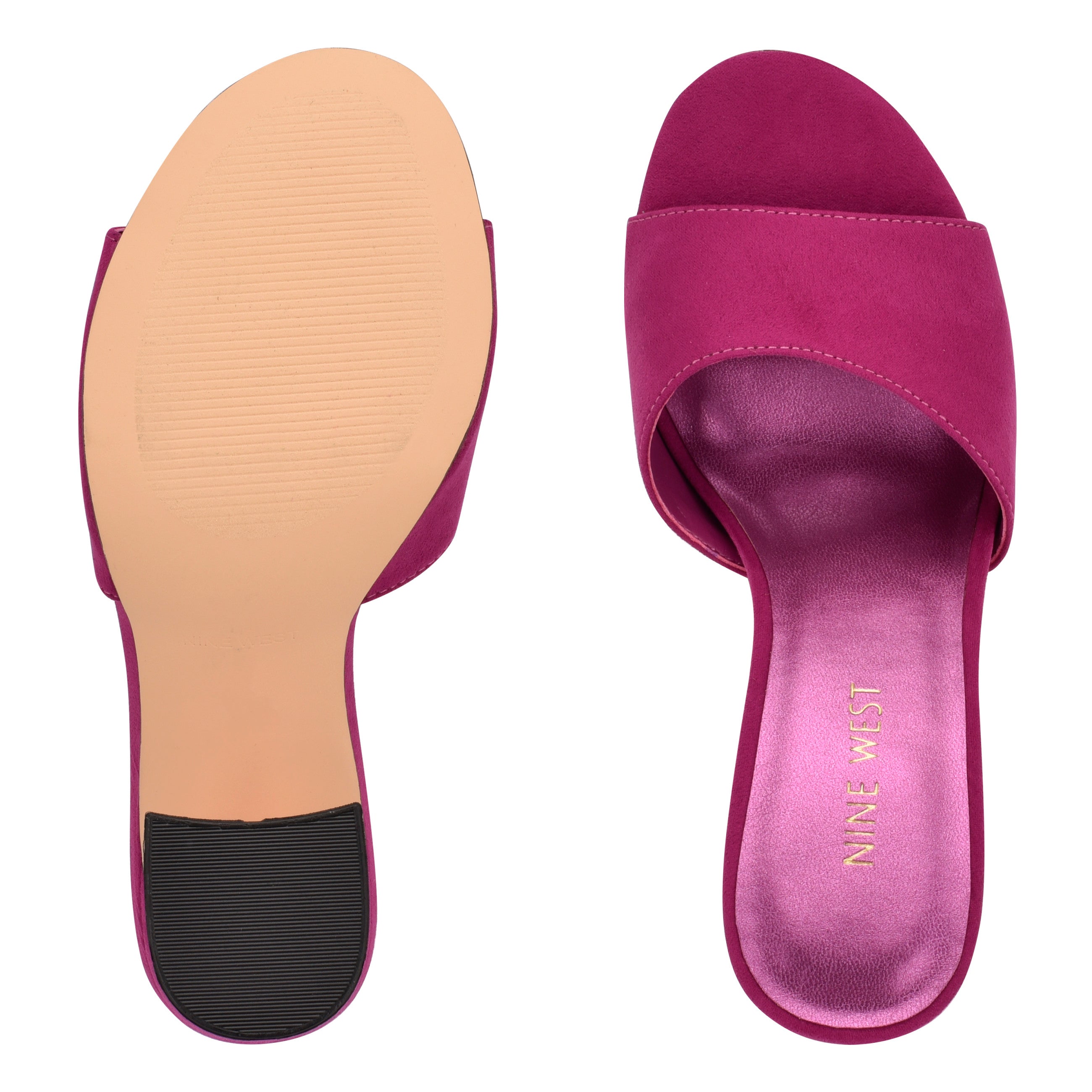 Nine west pink on sale sandals