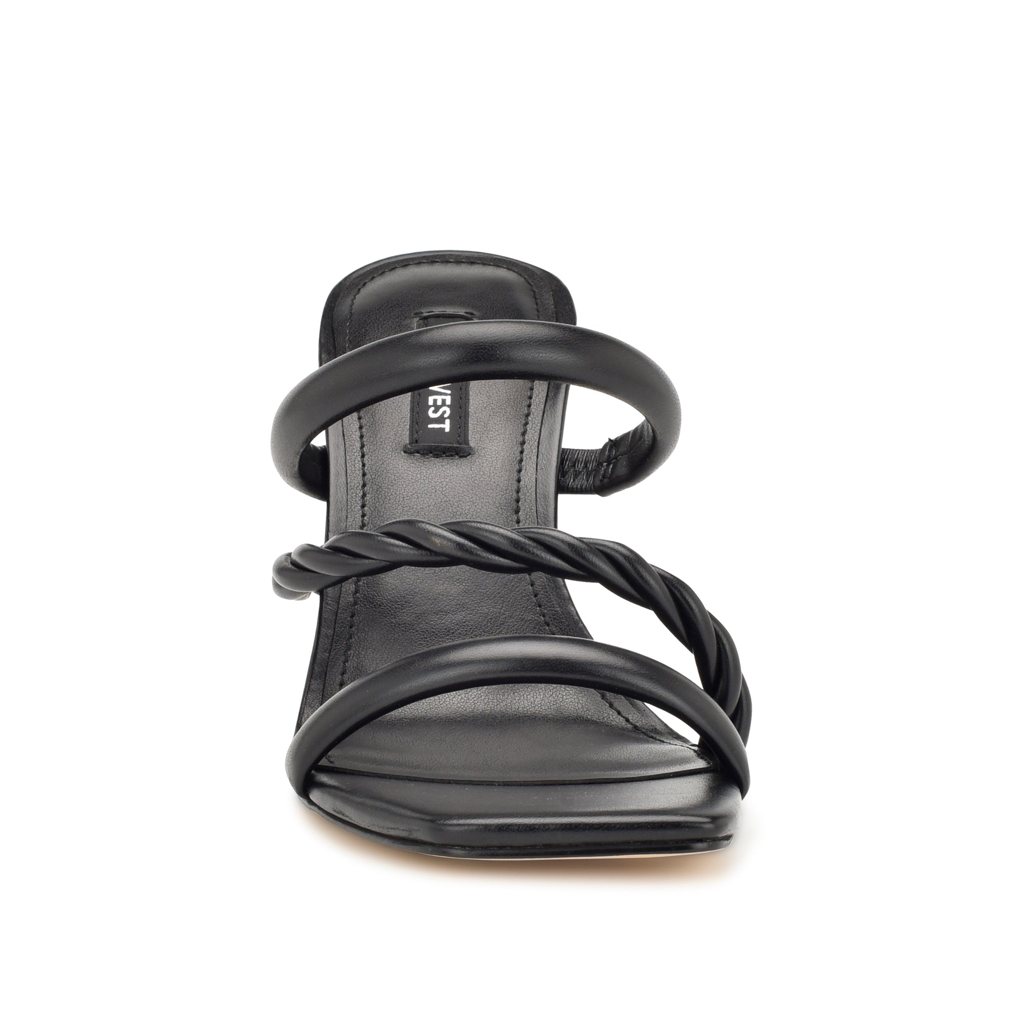 Yester Heeled Slide Sandals - Nine West