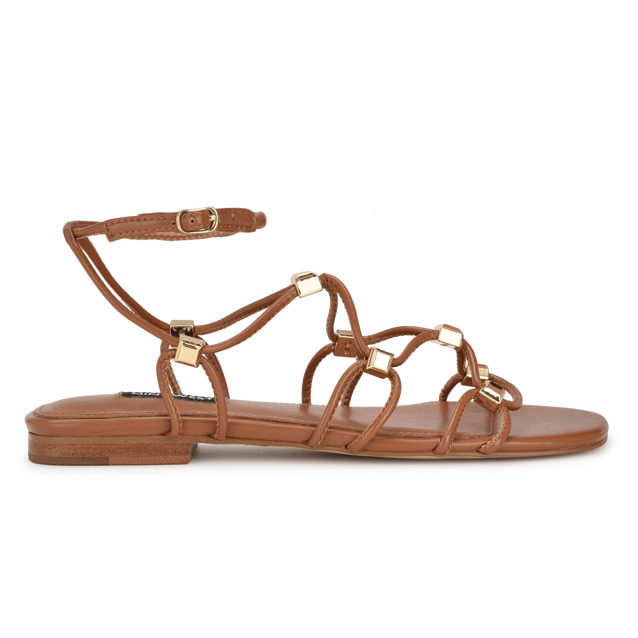 NINEWEST Majah Strappy Flat Sandals