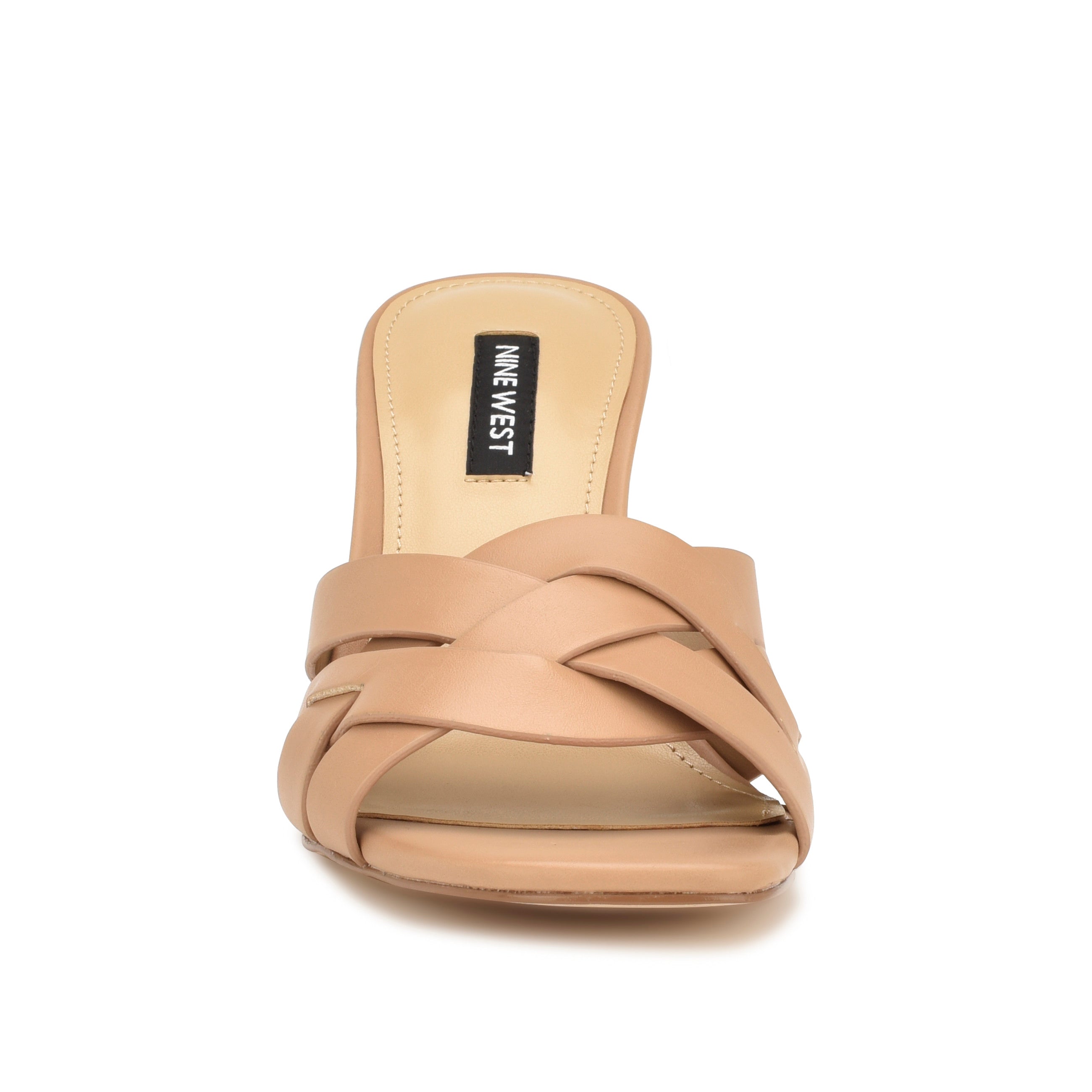 Linette Heeled Slide Sandals Nine West